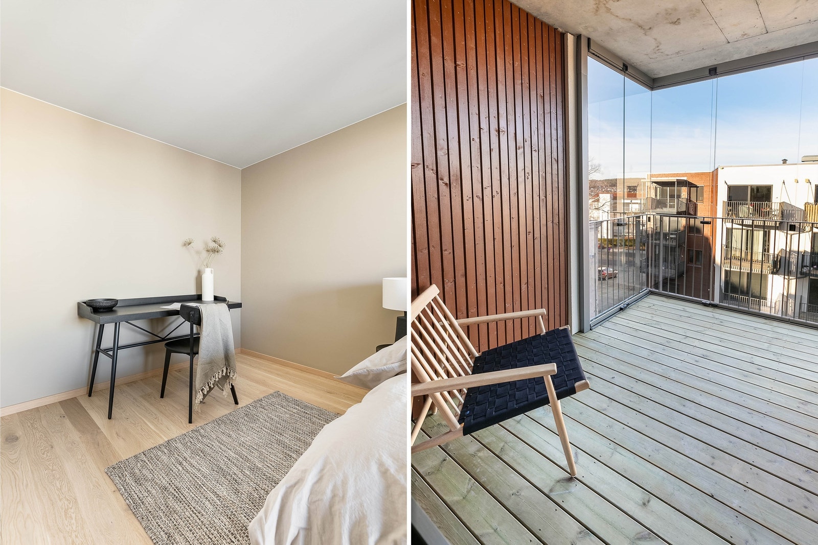 Fra ferdigstilt leilighet. Galleribilde