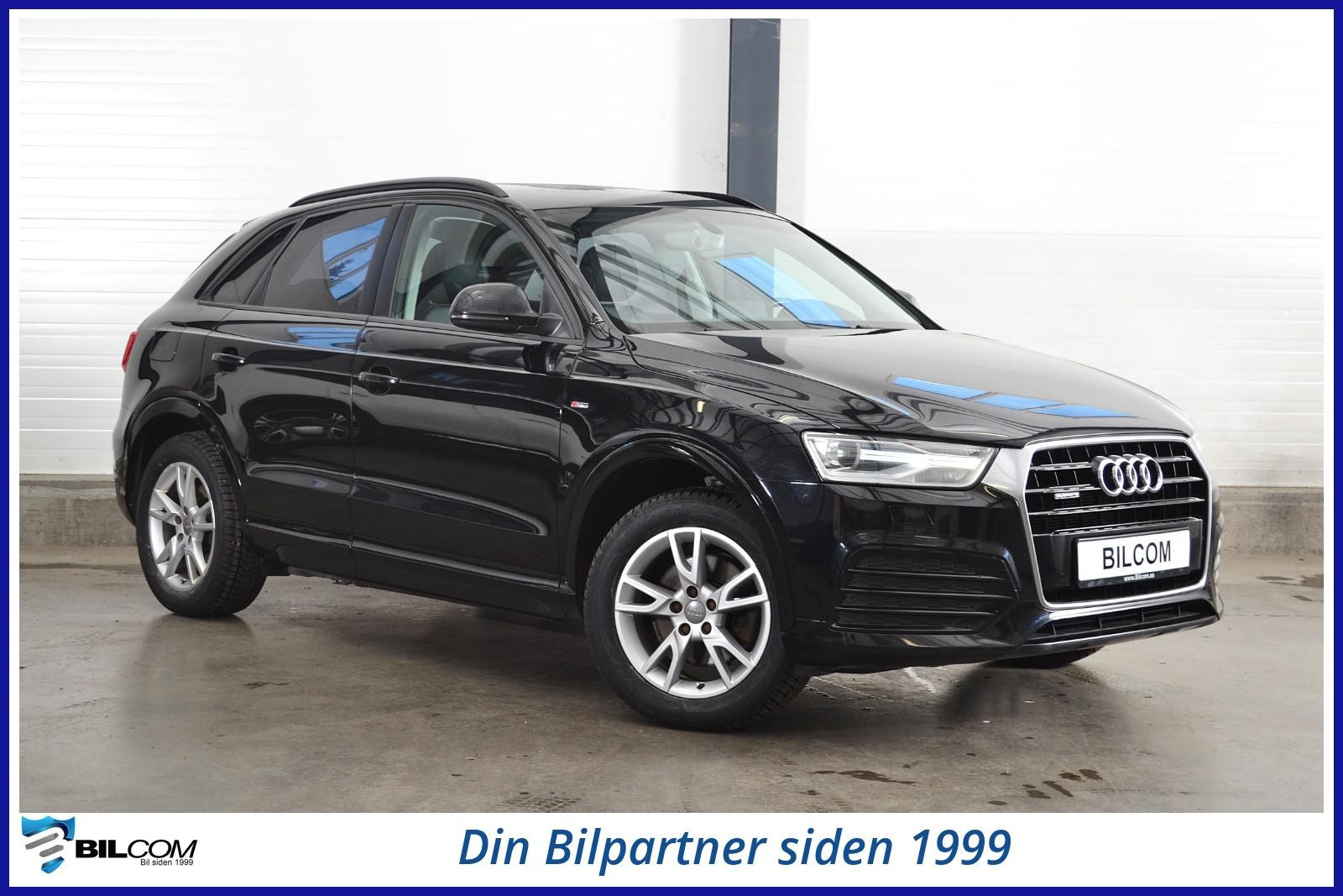 Audi Q3 2.0TDI 150Hk Quattro Automat Krok Delskinn Navi Xenon