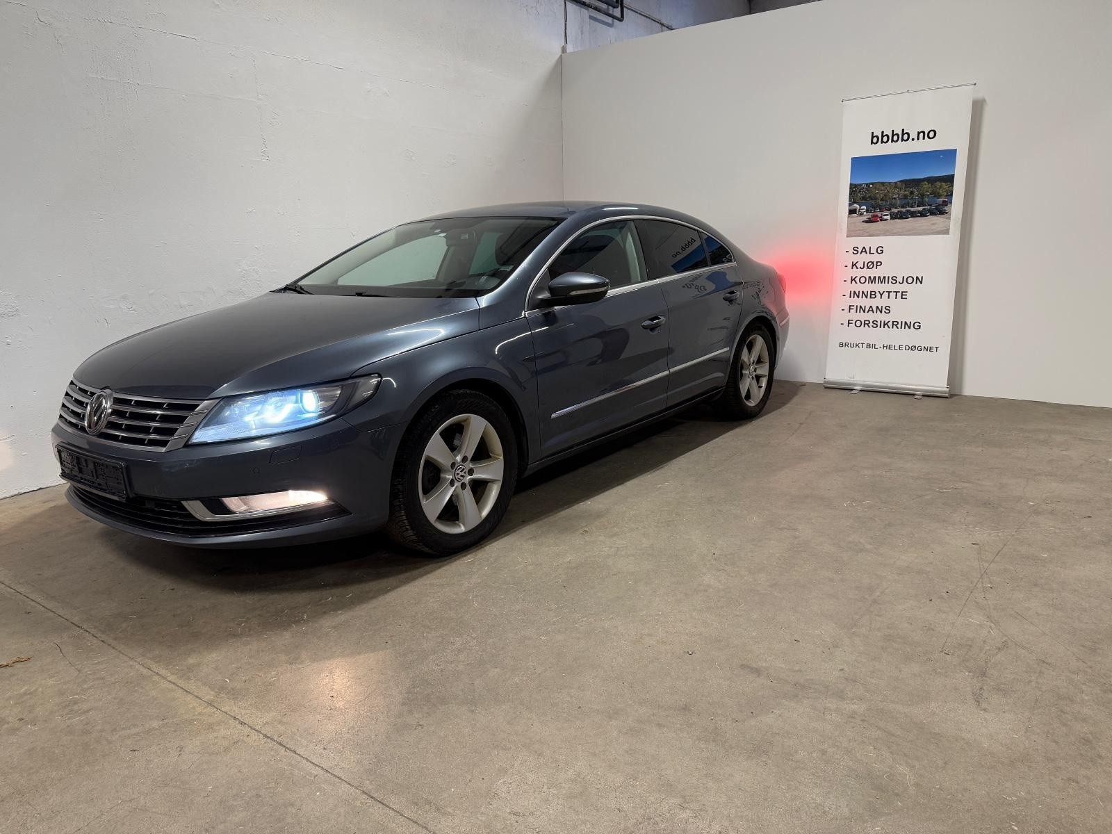 Volkswagen CC 2,0TD.140HK.EU0726.Skinn.Aut.Full hist.Outlet.Se her!