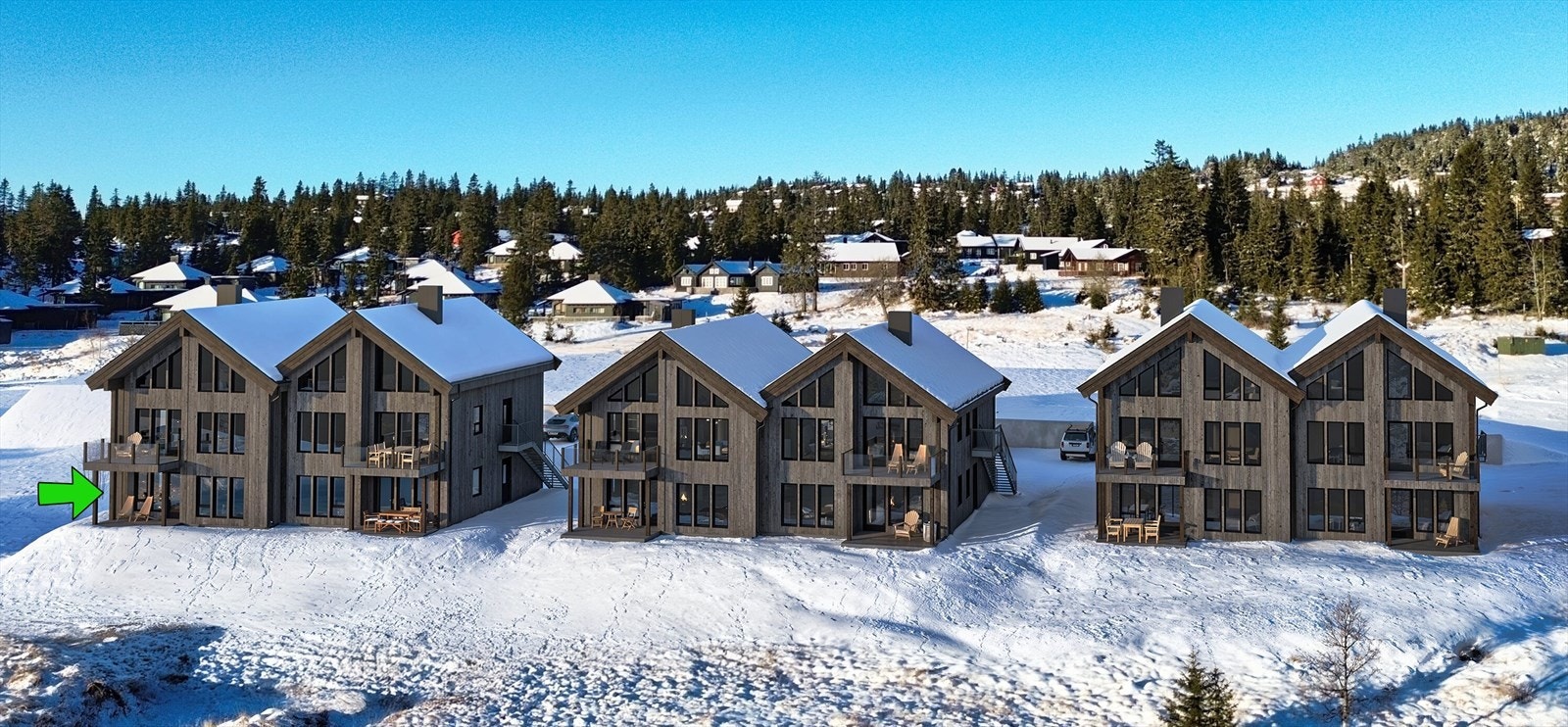 Leilighetens beliggenhet Galleribilde