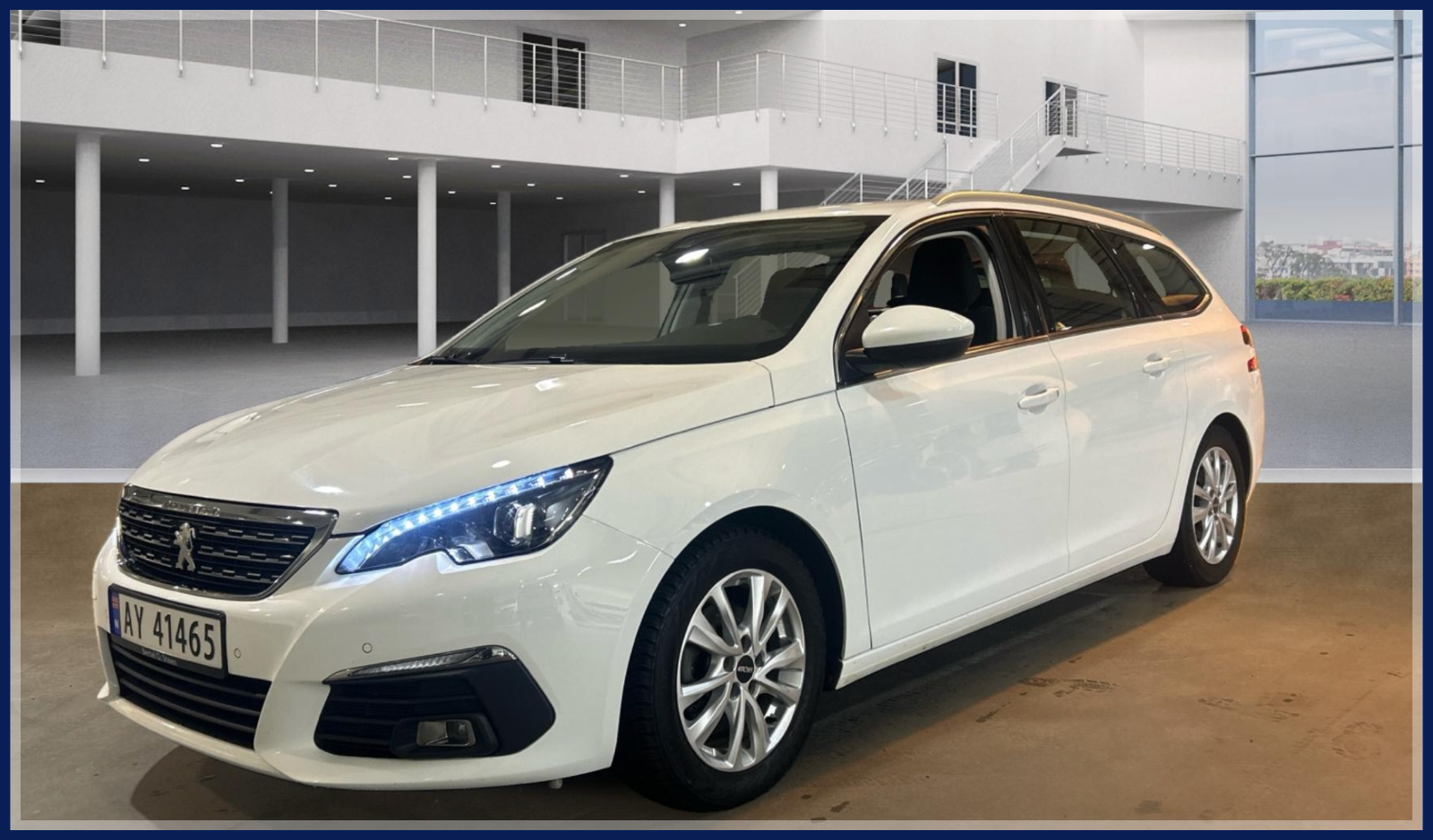 Peugeot 308 SW 1.5 BLUEHDI 130HK SW ALLURE HENGERFESTE WEBASTO