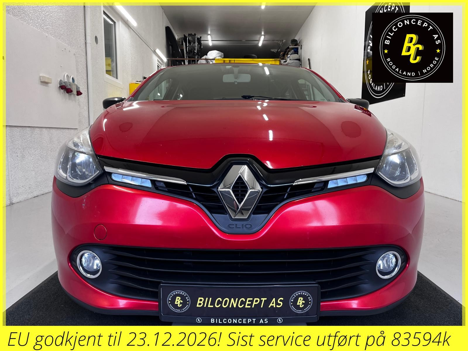 Renault Clio TCE Bensin 90HK/Cruise/Navigasjon/Dab/Isofix/NY EU 2