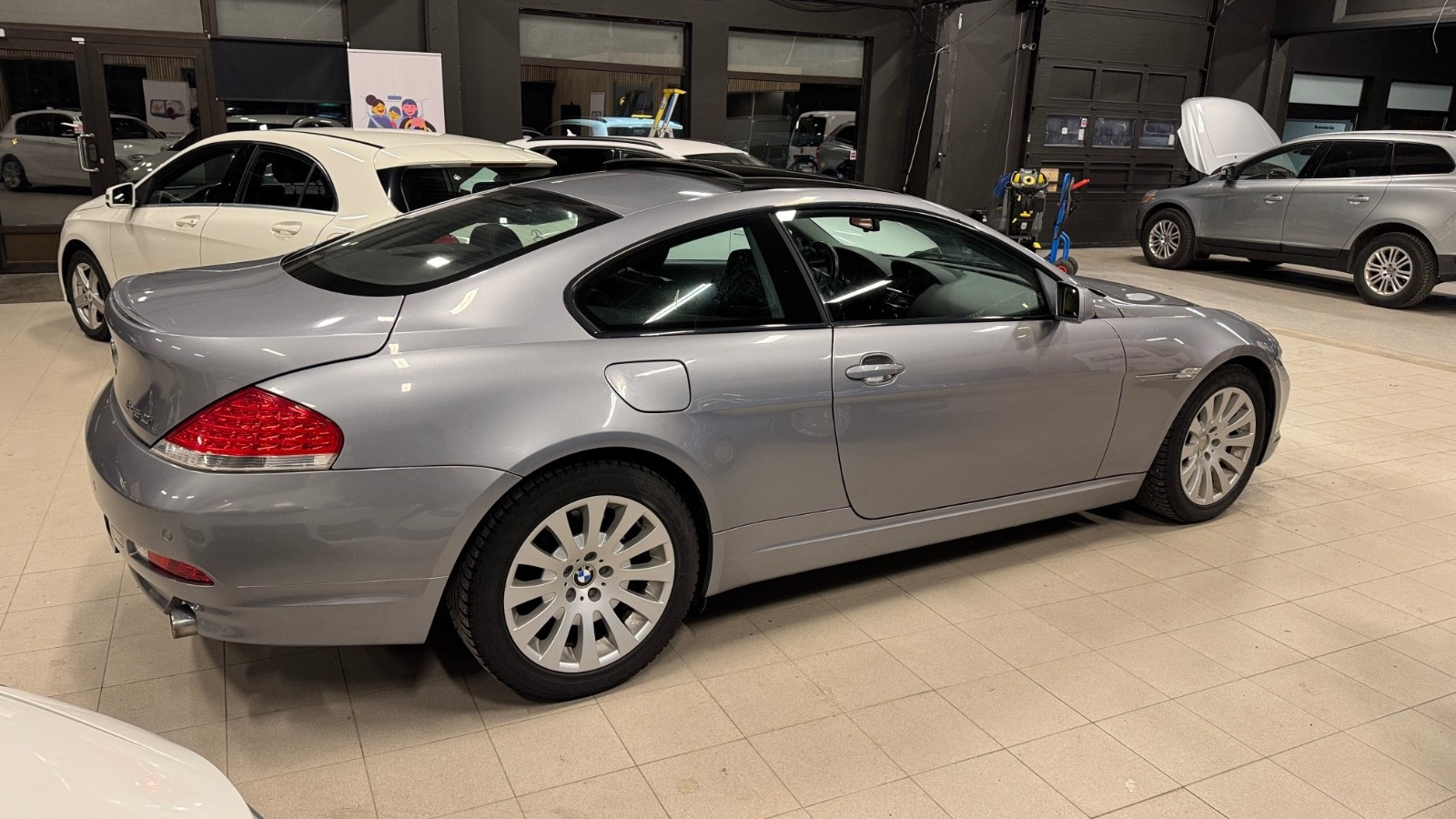 BMW 6-serie 645CI/ Skinn/ NY EU/ S+V dekk/ 333hk Automat 2