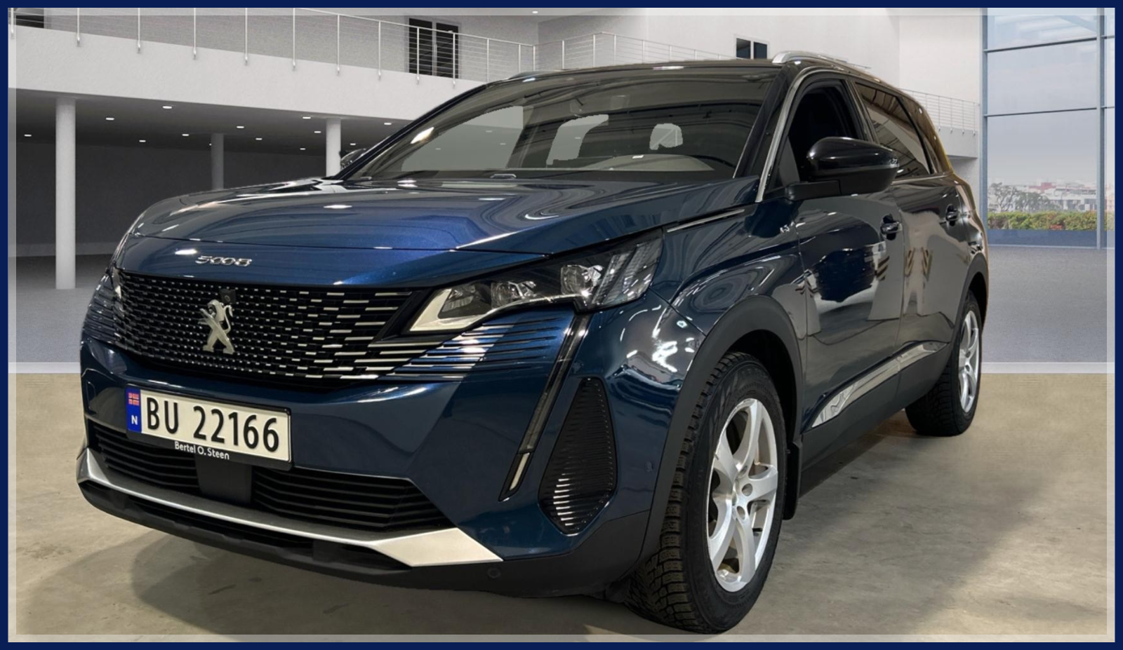 Peugeot 5008 1.5 BLUEHDI 130HK GT LINE HENGERFESTE 7SETER