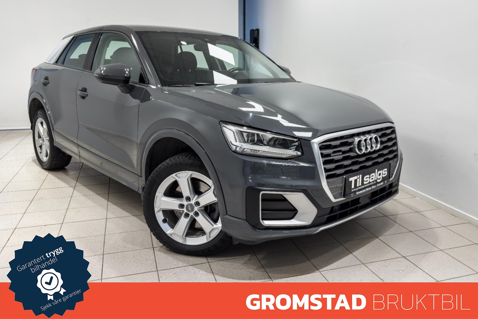 Audi Q2 2.0TDI 190hk Quattro Sport aut - Skinn/ACC/Krok/Carplay
