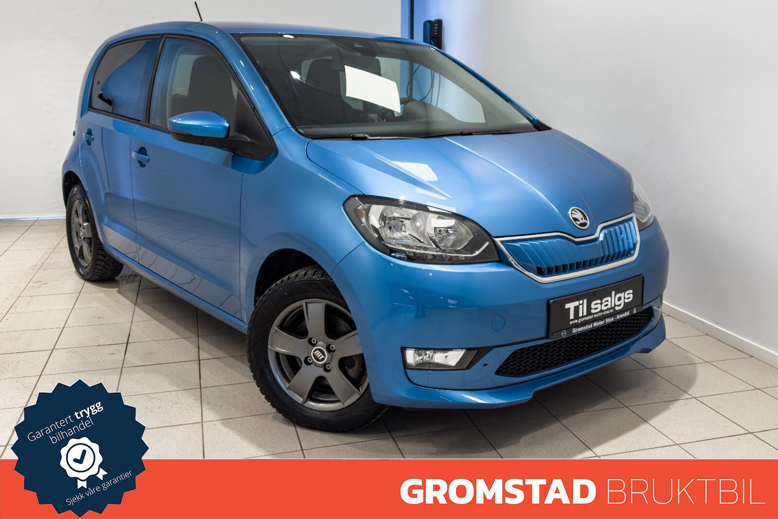 Skoda Citigo Style - Cruise/P.sens/Mørke ruter/DAB/Bluetooth/+