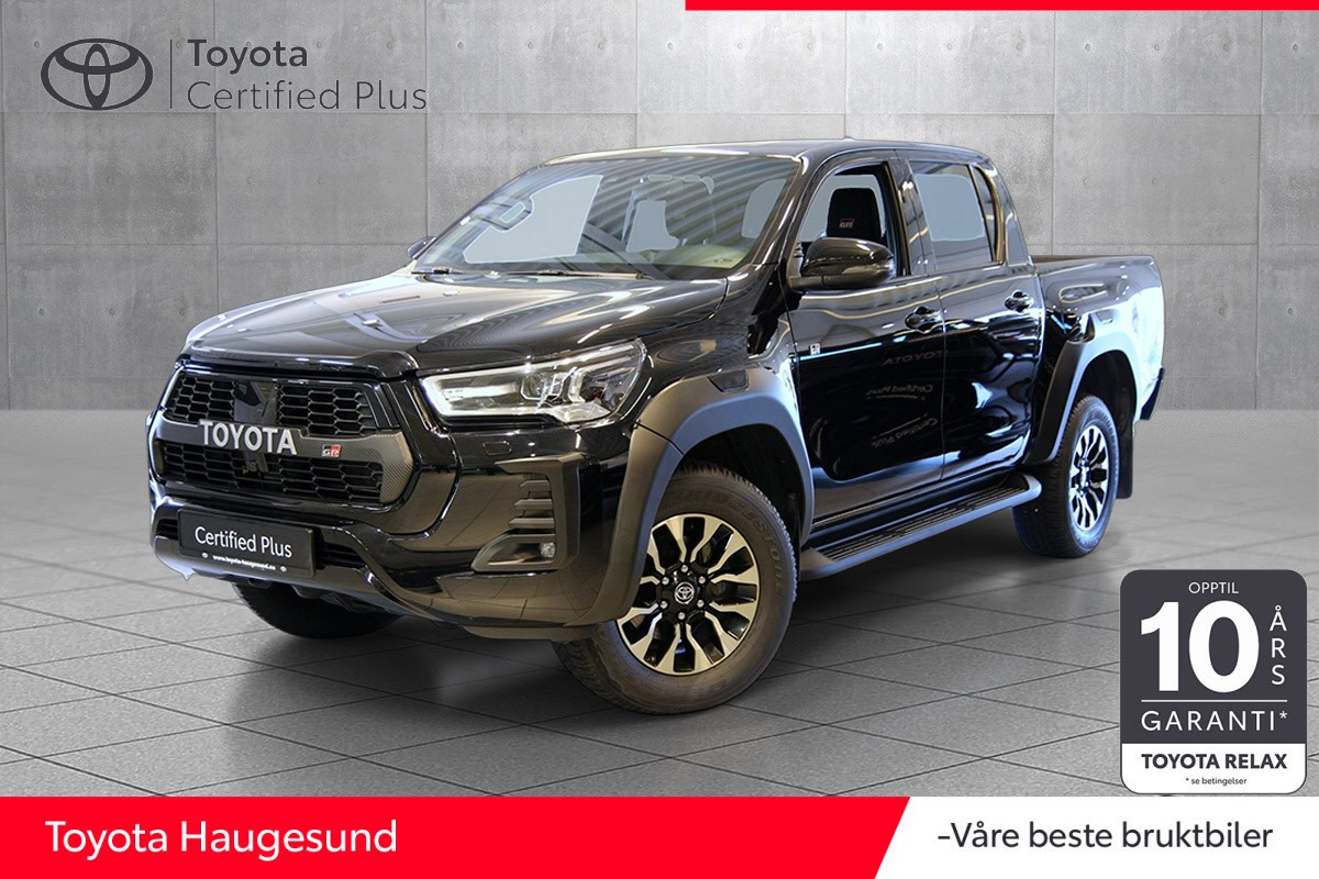 Toyota HiLux 2,8 204hk D-Cab 4WD GR Sport KAMPANJE
