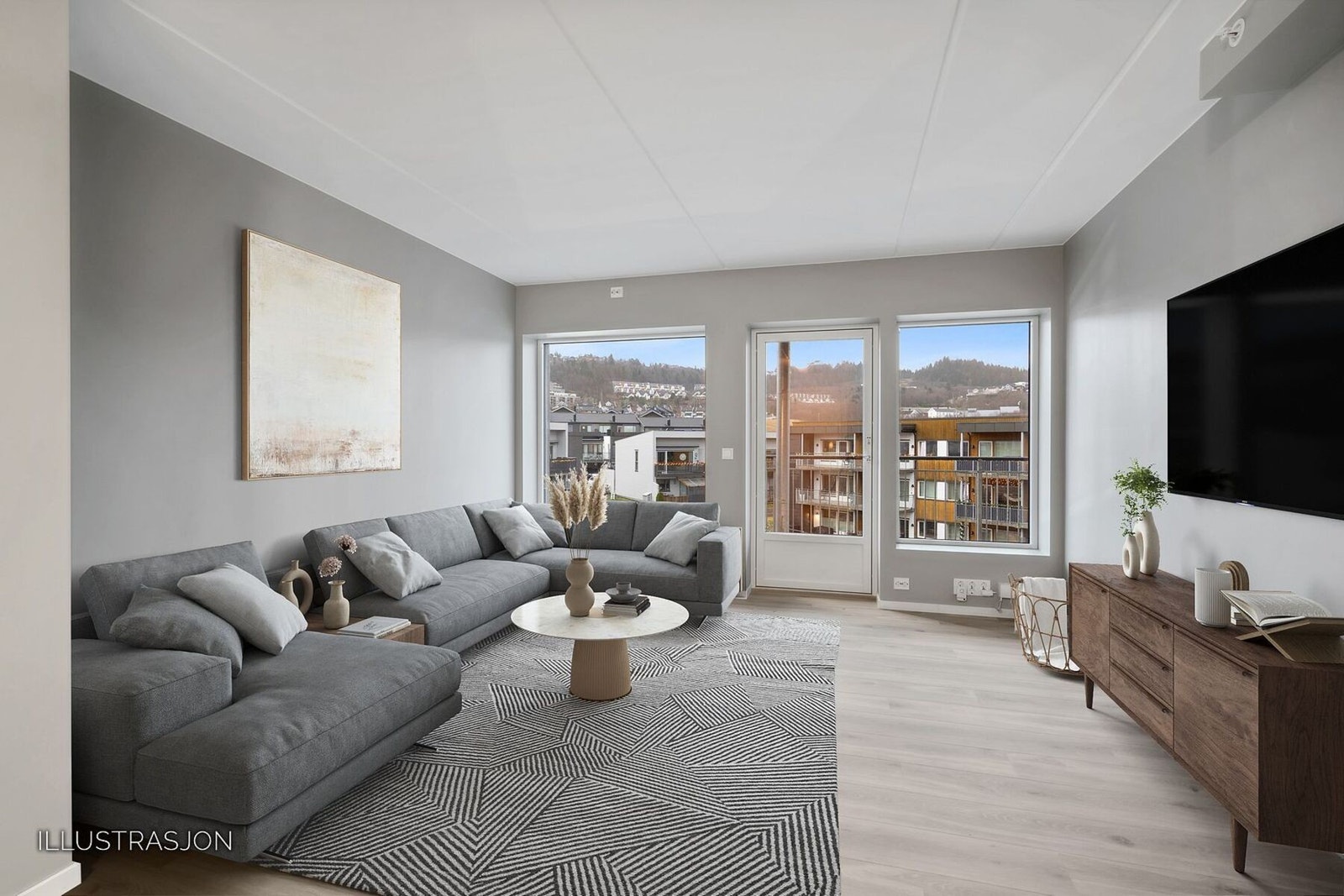 Eksempelbilder fra leiligheter. Galleribilde