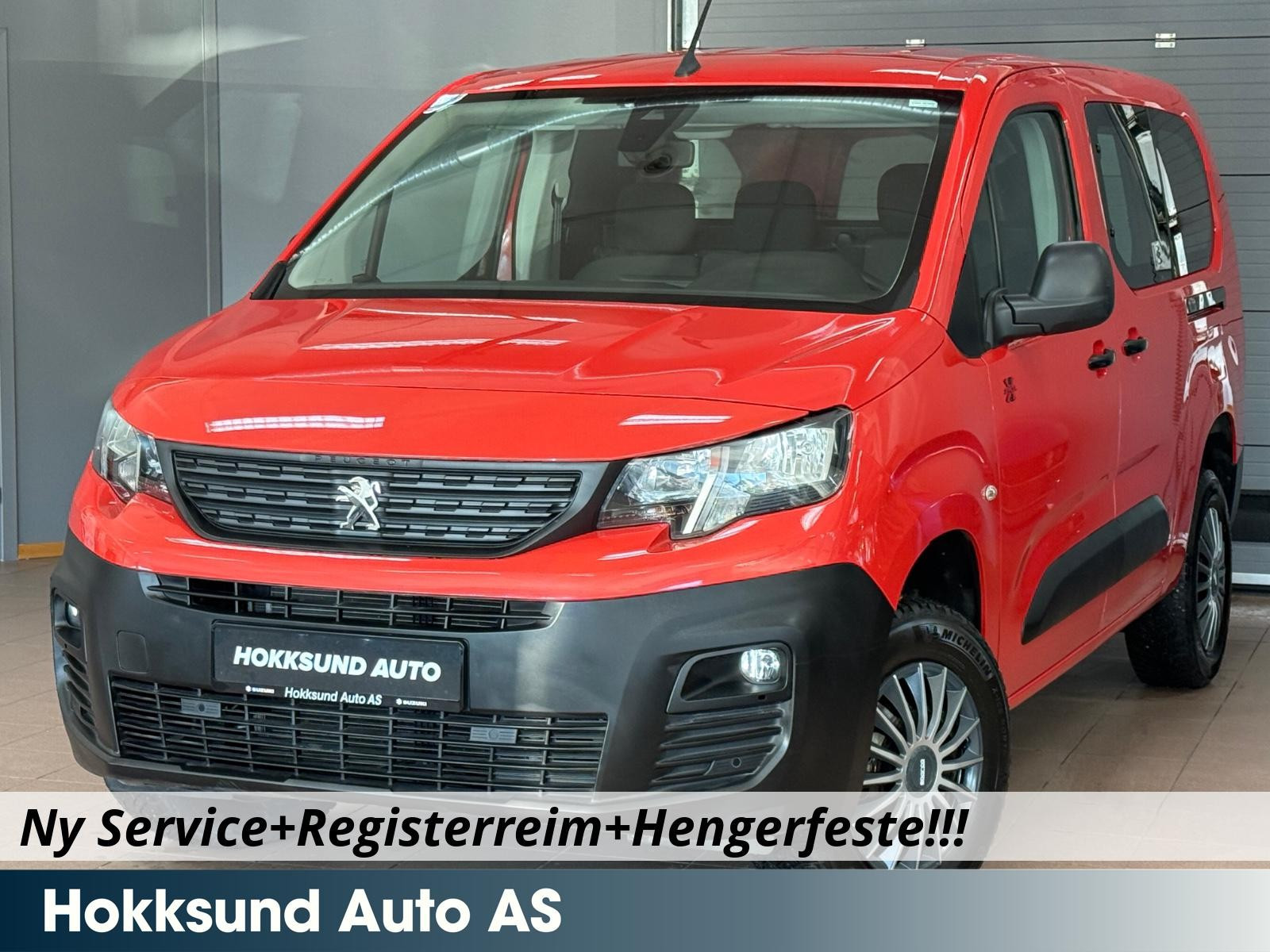 Peugeot Partner 1.5 Bluehdi 130Hk 4x4 L2 Lang/Facelift/Krok/Ny Service