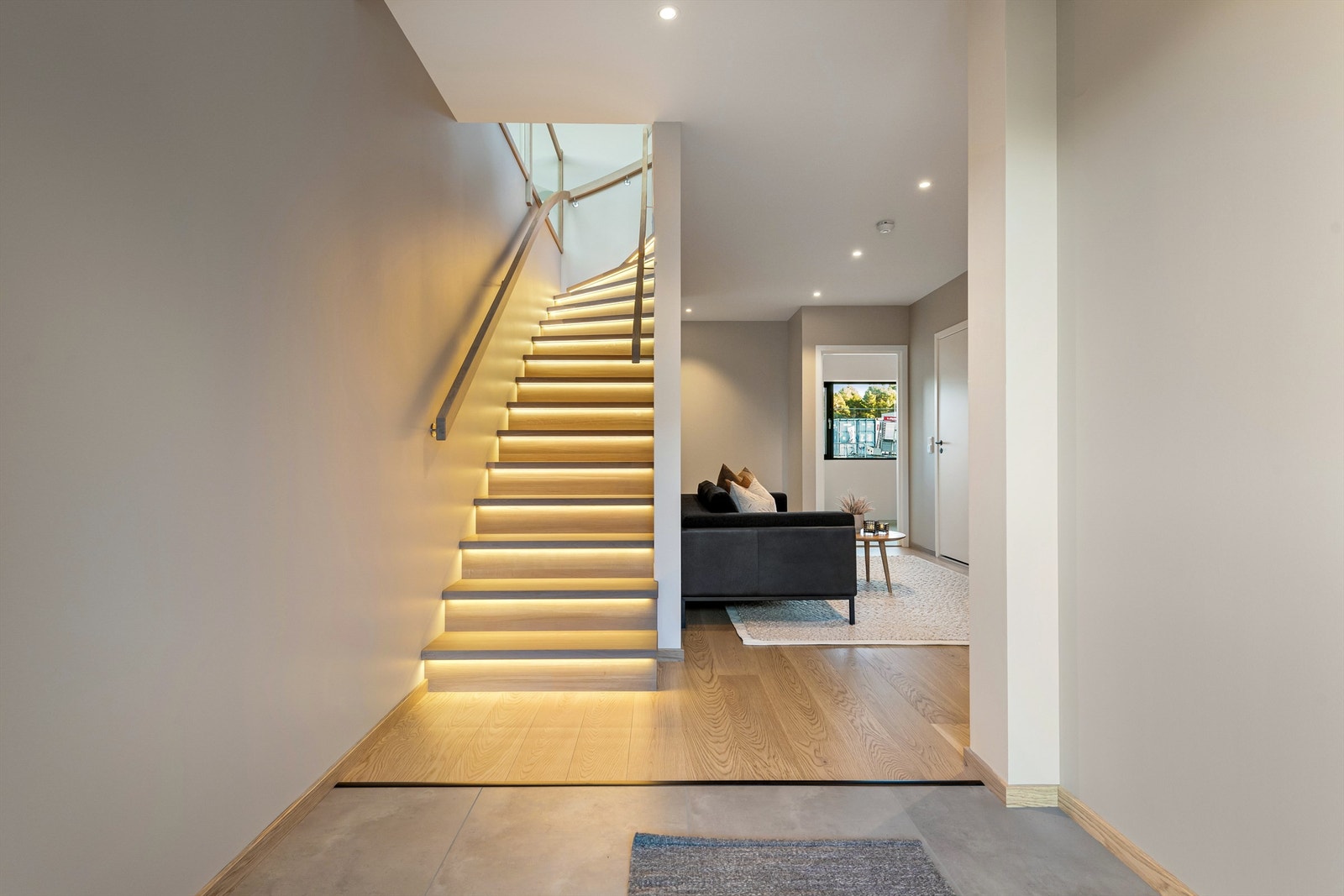 Bilde tatt fra inngangsparti Galleribilde