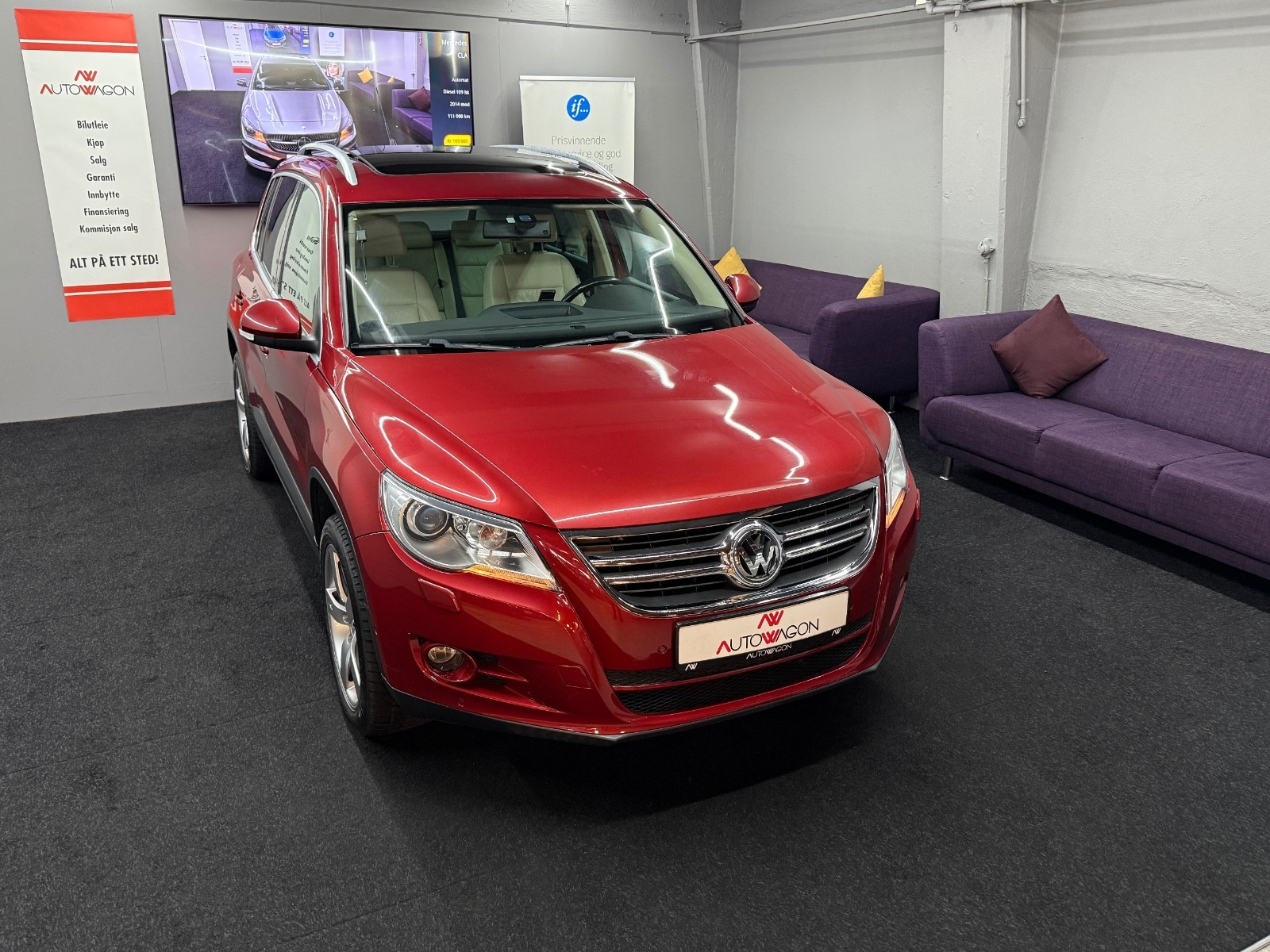 Volkswagen Tiguan 2.0TDI 140HK 4MOTION AUTOMAT PANO SKINN DAB ++ 3