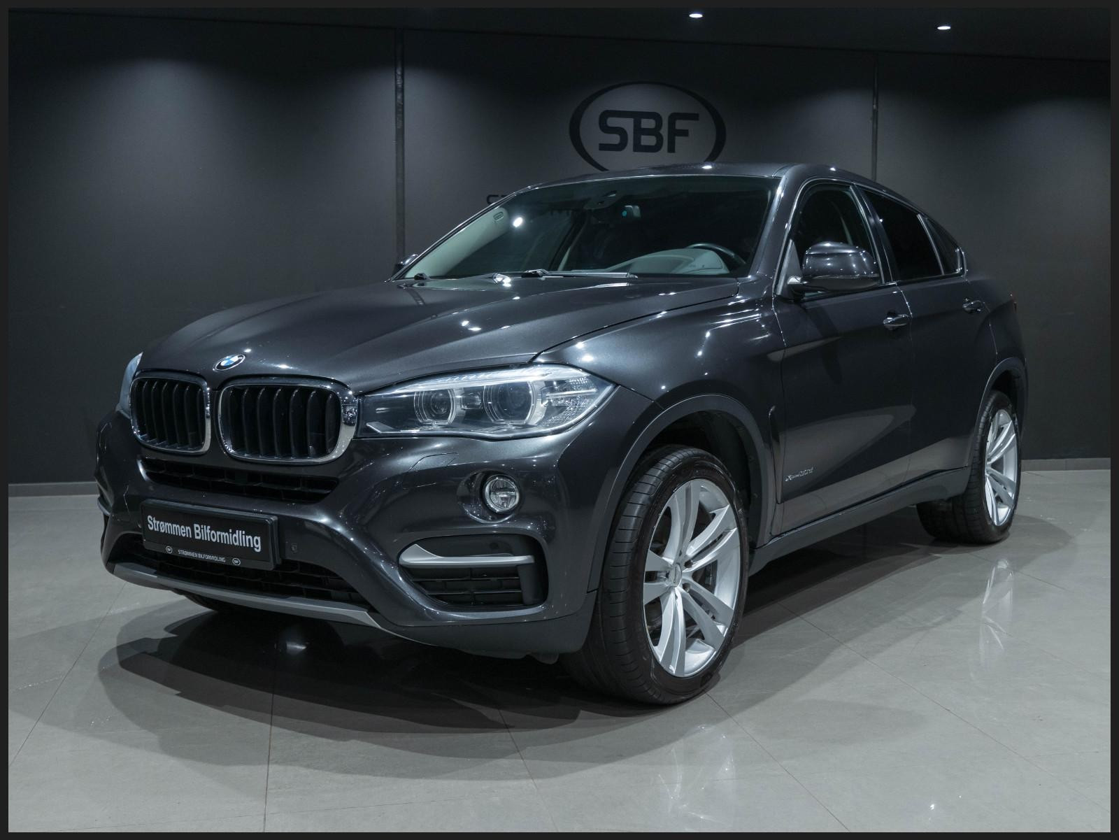 BMW X6 30D 258HK xDRIVE / SPORTSPAKKE/SKINN/HEAD UP/20"