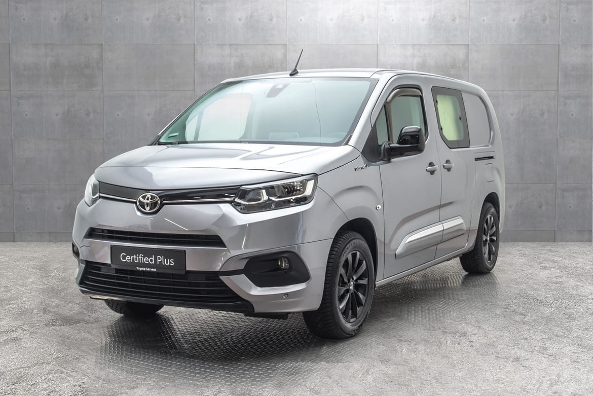 Toyota Proace City Lang (L2) 2 skyvedører (50kWt) Comfort Plus