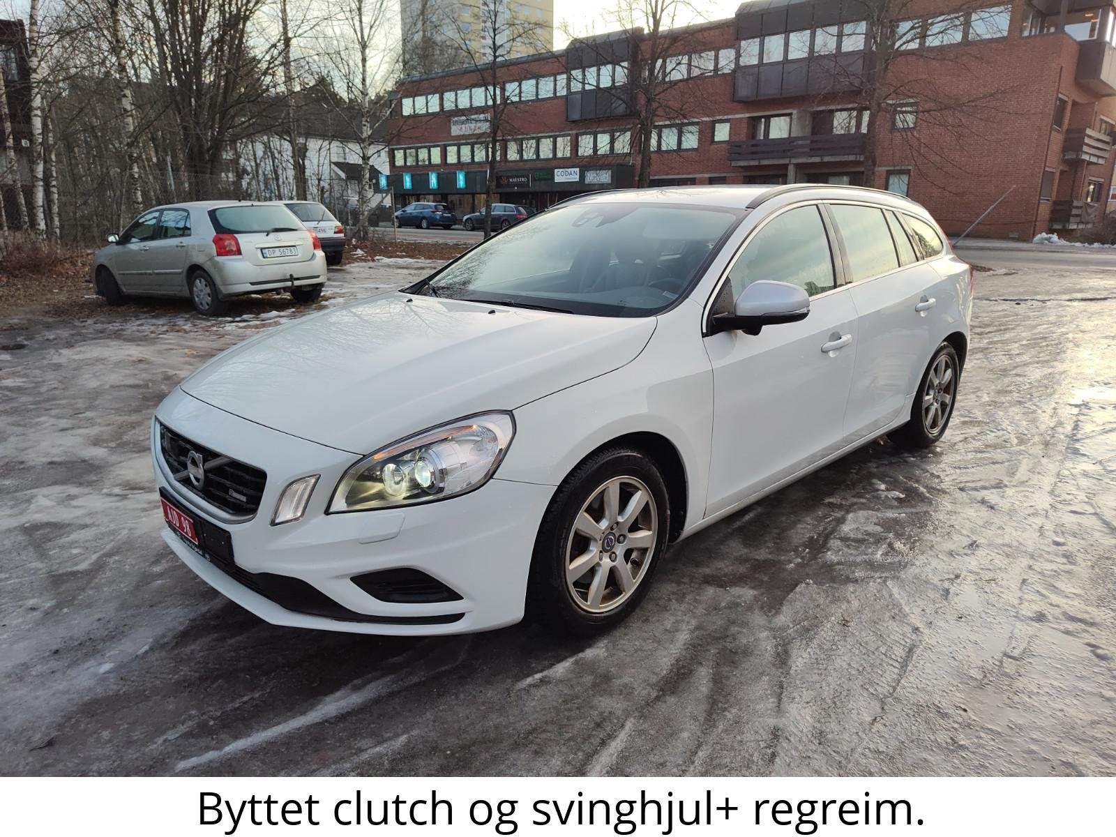 Volvo V60 1,6 d, 114 hk, R Design, skinn, dab+, ny eu til okt 26.