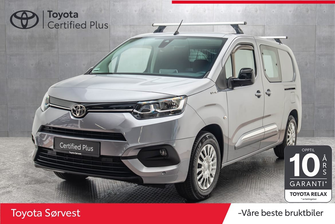 Toyota Proace City Lang (L2) Elektrisk (50kWt) E-automatgir Comfort Plus