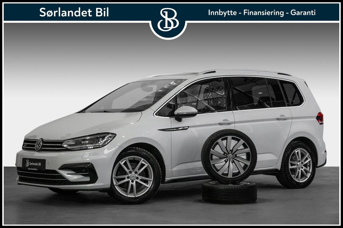Volkswagen Touran 150HK / R-LINE / 7-SETER / WEBASTO / SKINN / NAVI/ KROK