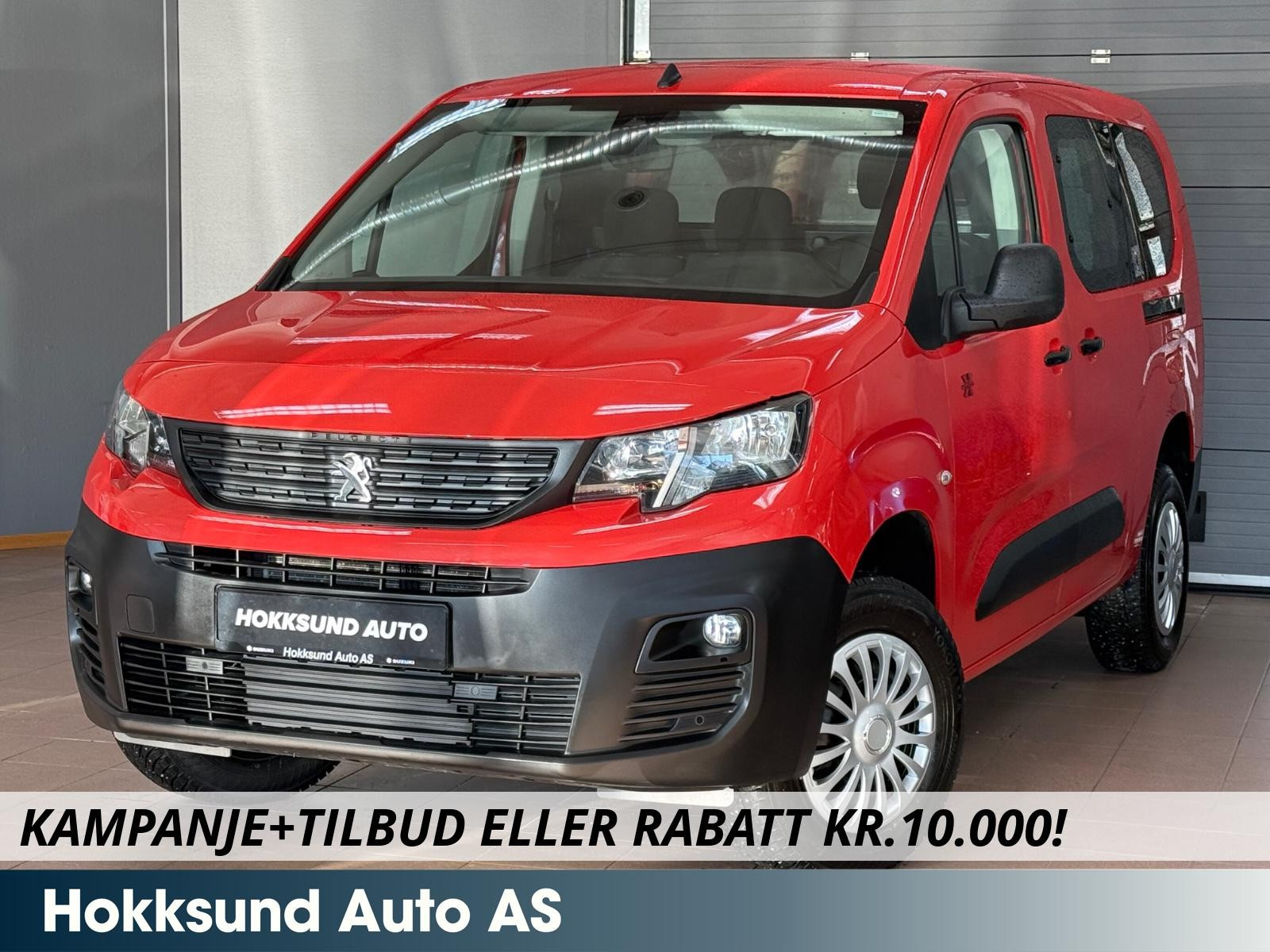 Peugeot Partner 1.5 Bluehdi 130 Hk L2 4x4 Lang/Webasto/Krok/Dab/Ny Eu++