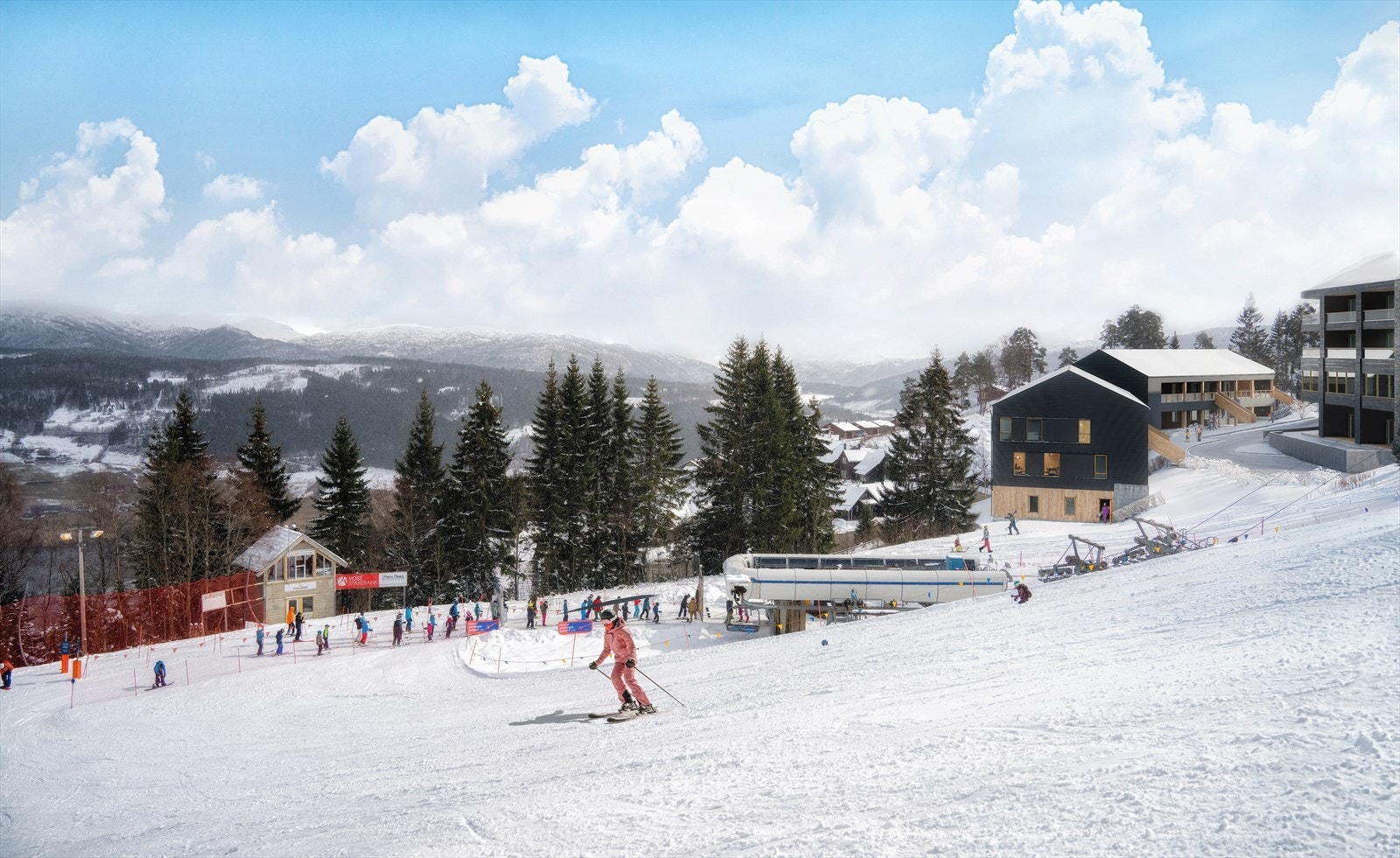 Bavallen Basecamp - Illustrasjon, avvik kan forekomme Galleribilde