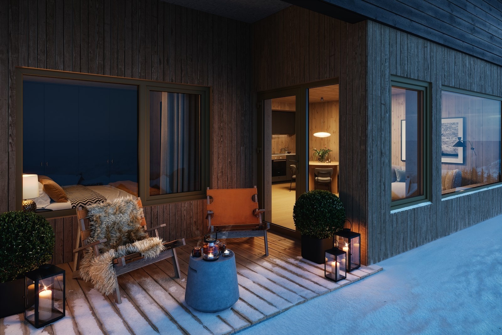 Bavallen Basecamp - Illustrasjon, avvik kan forekomme Galleribilde