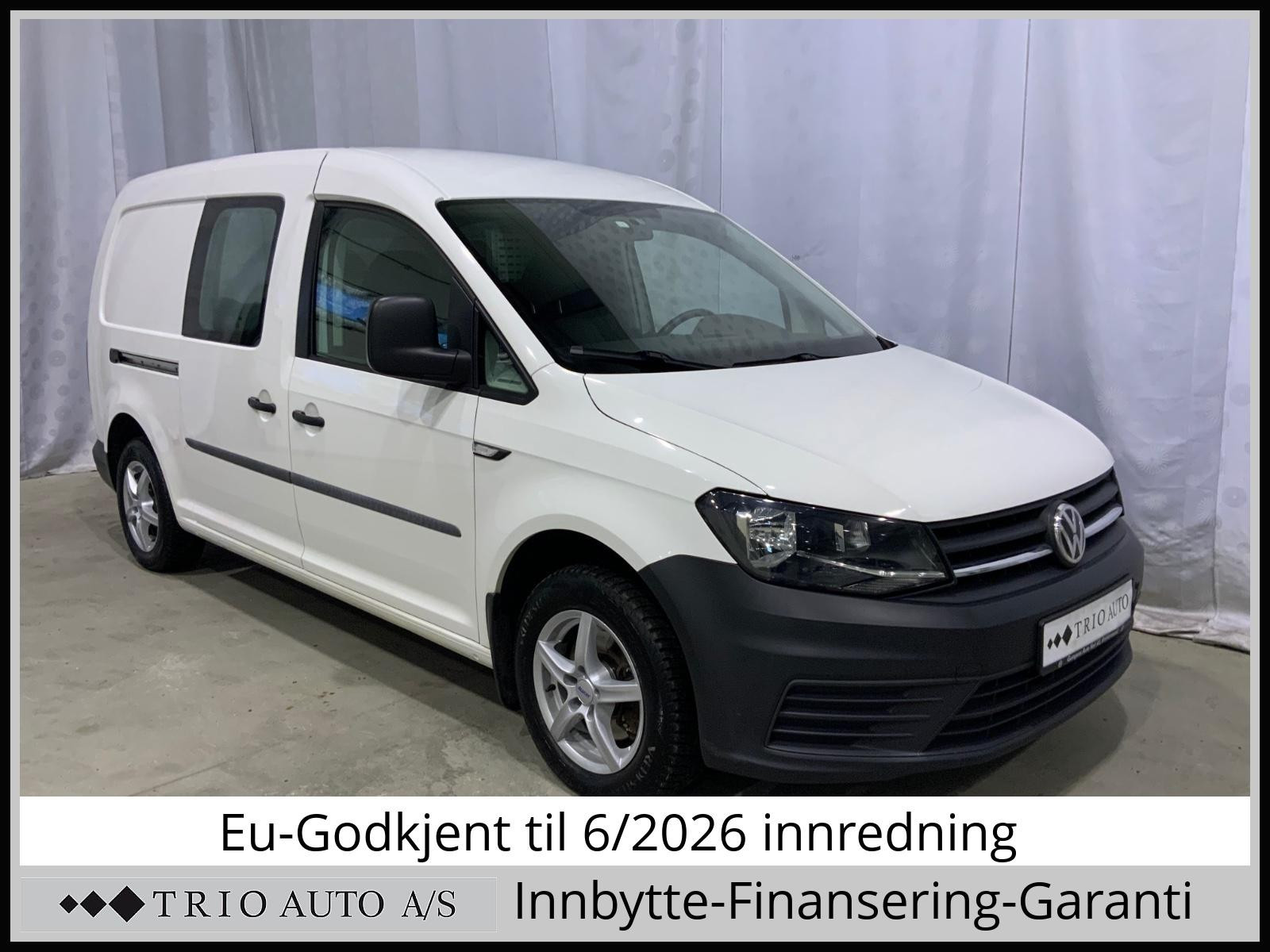 Volkswagen Caddy Maxi 102HK/S+V Dekk/Krok/Dab+/Cruise