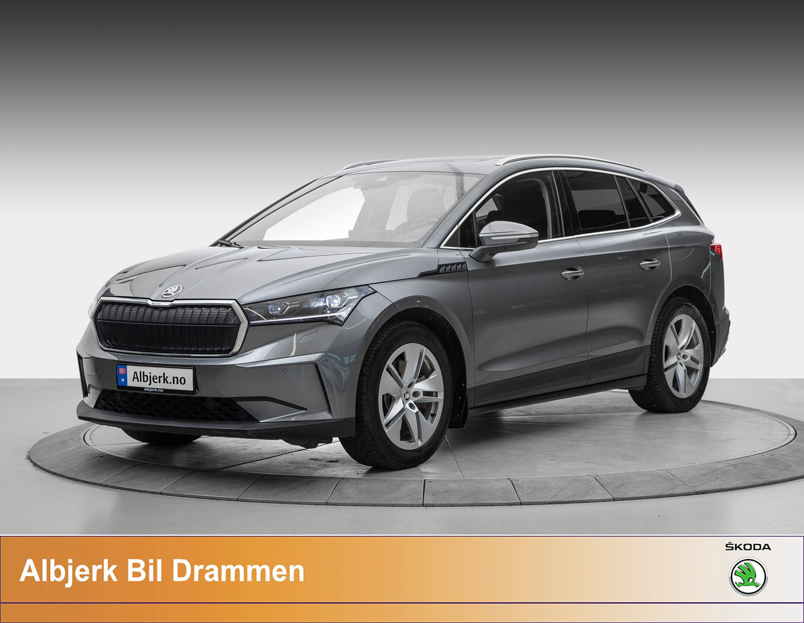 Skoda Enyaq iv 80x EL-skinnseter H-feste Soltak 360-kamera Keyless