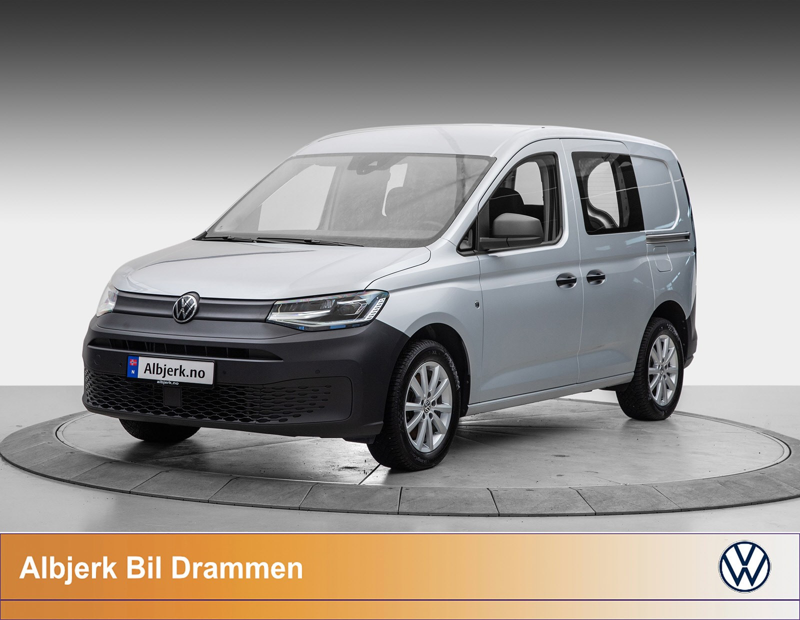 Volkswagen Caddy Cargo 2,0 TDI 122hk 4Motion Webasto,H feste,Ryggekamera