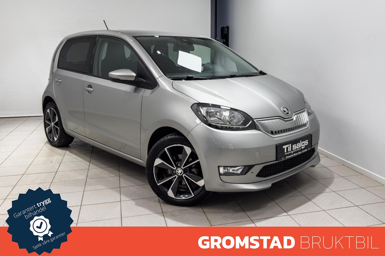 Skoda Citigo Style - Cruise/P.sens/Mørke ruter/DAB/Bluetooth/+