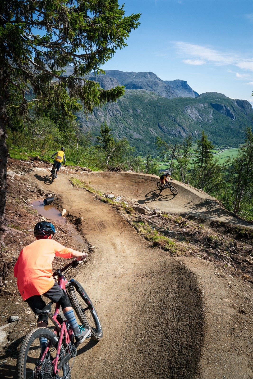 Fra Sentrumsstien. Foto Lars Storheim, Hallingdal Rides. Galleribilde