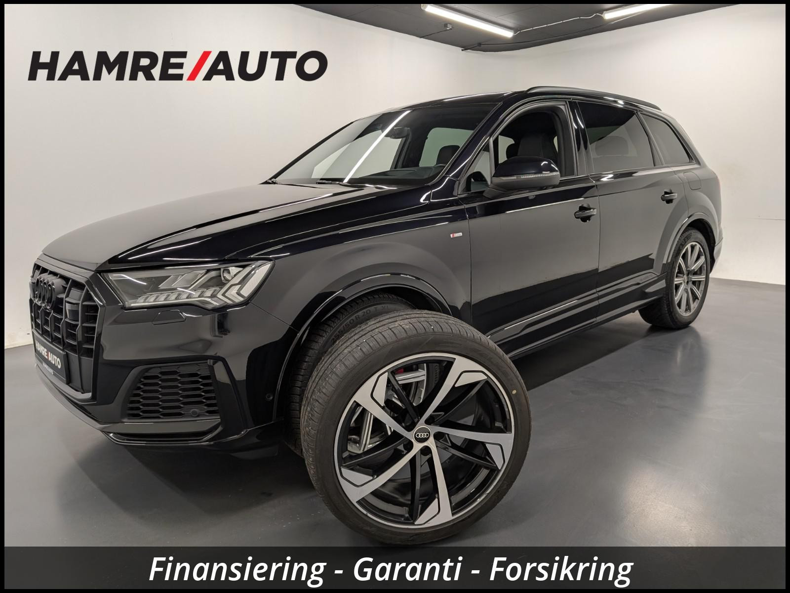 Audi Q7 2xS-Line/B&O/1.eier/SoftClose/Pano/22"/360Kam/HUD+++