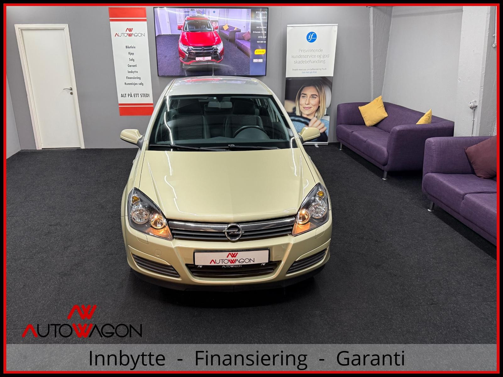 Opel Astra 1.8 125HK AUTOMAT 1-EIER MEDIA DELSKINN KROK PDC ++