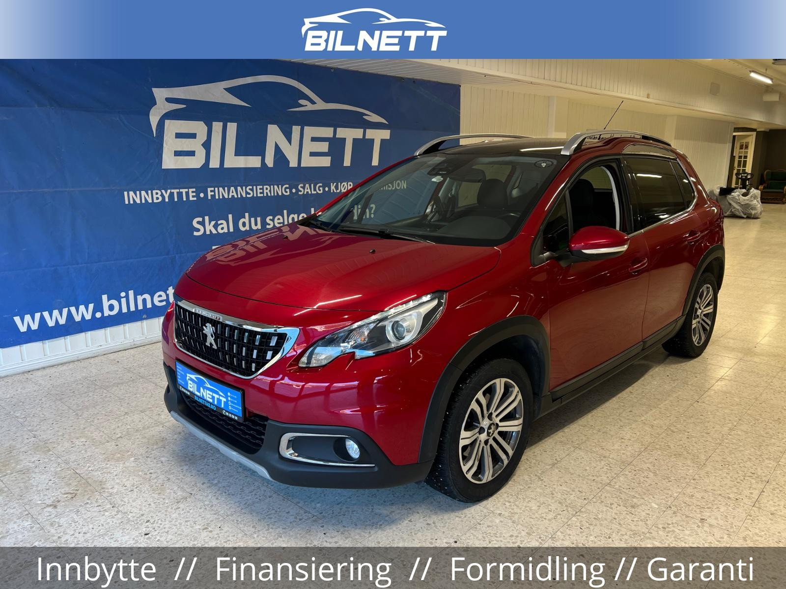 Peugeot 2008 1.2L 110Hk Automat/Panorama/Cruise/Carplay/EU.2027 ++++