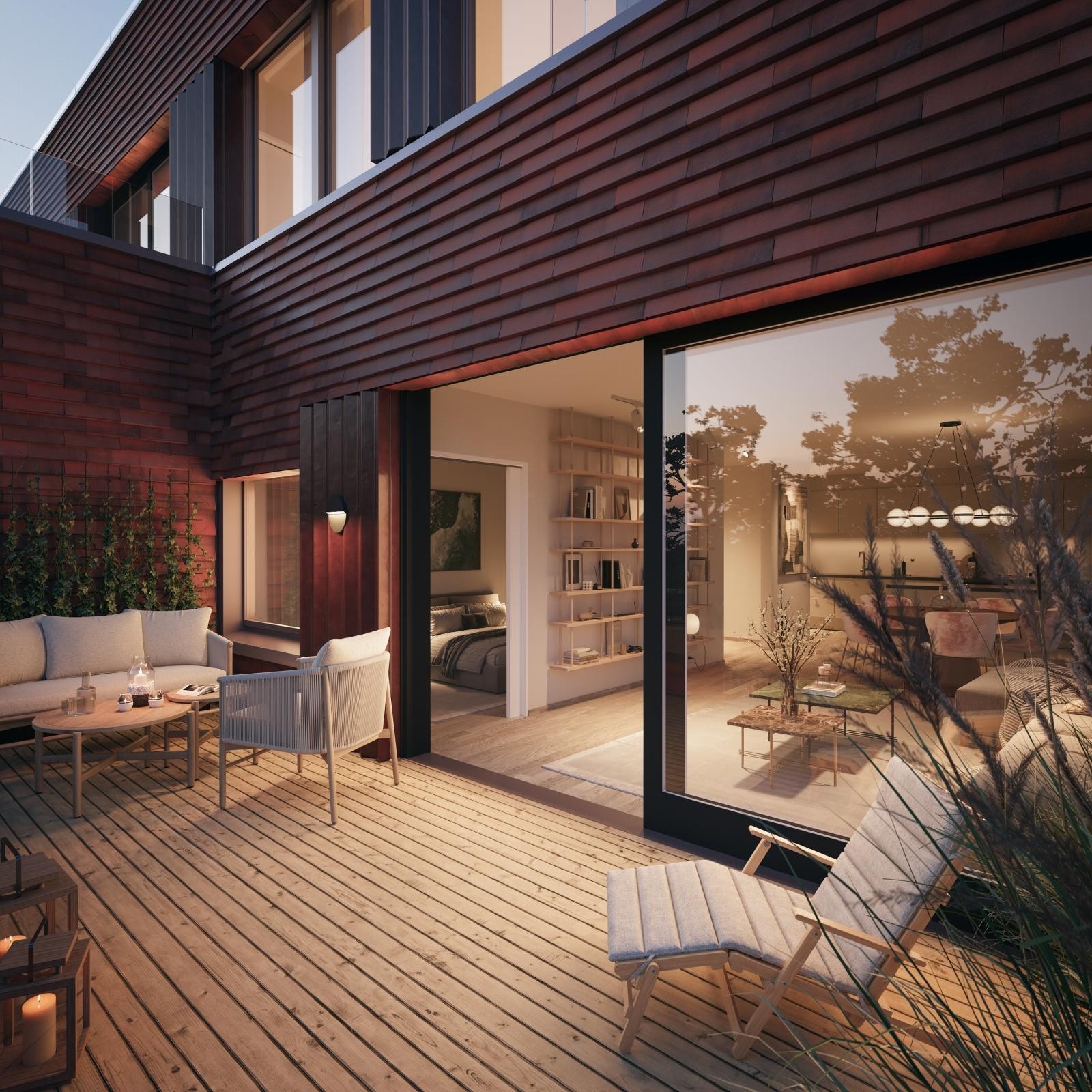 Illustrasjon av leilighet C301. Galleribilde