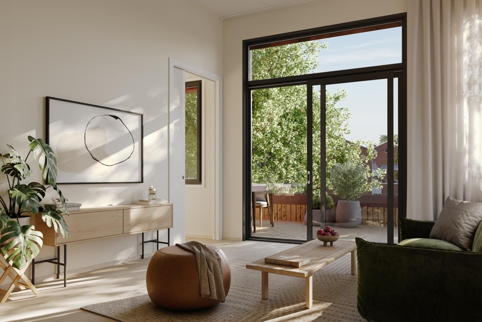 Illustrasjon av leilighet A103. Galleribilde