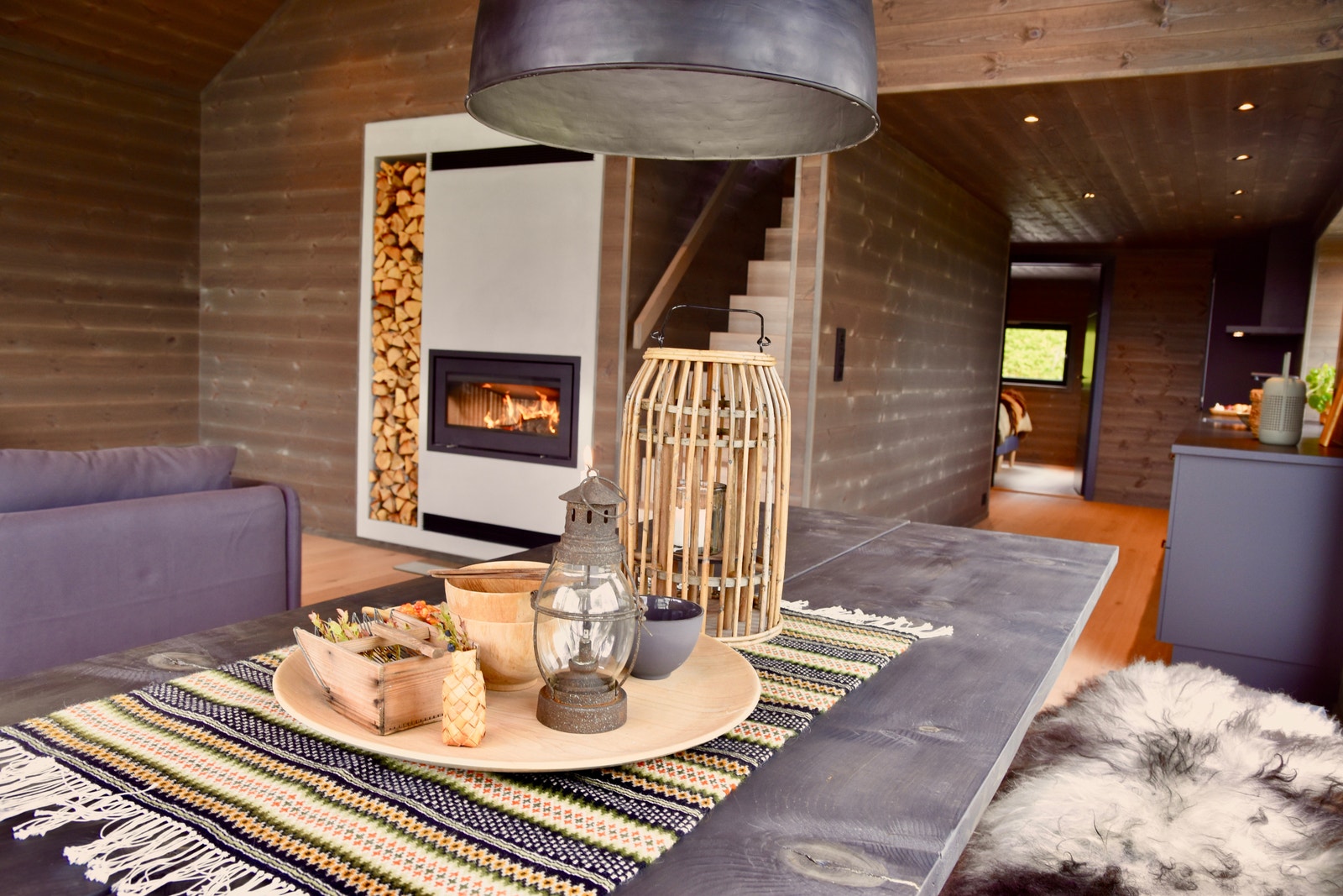 Bilde fra tilsvarende hytte Galleribilde