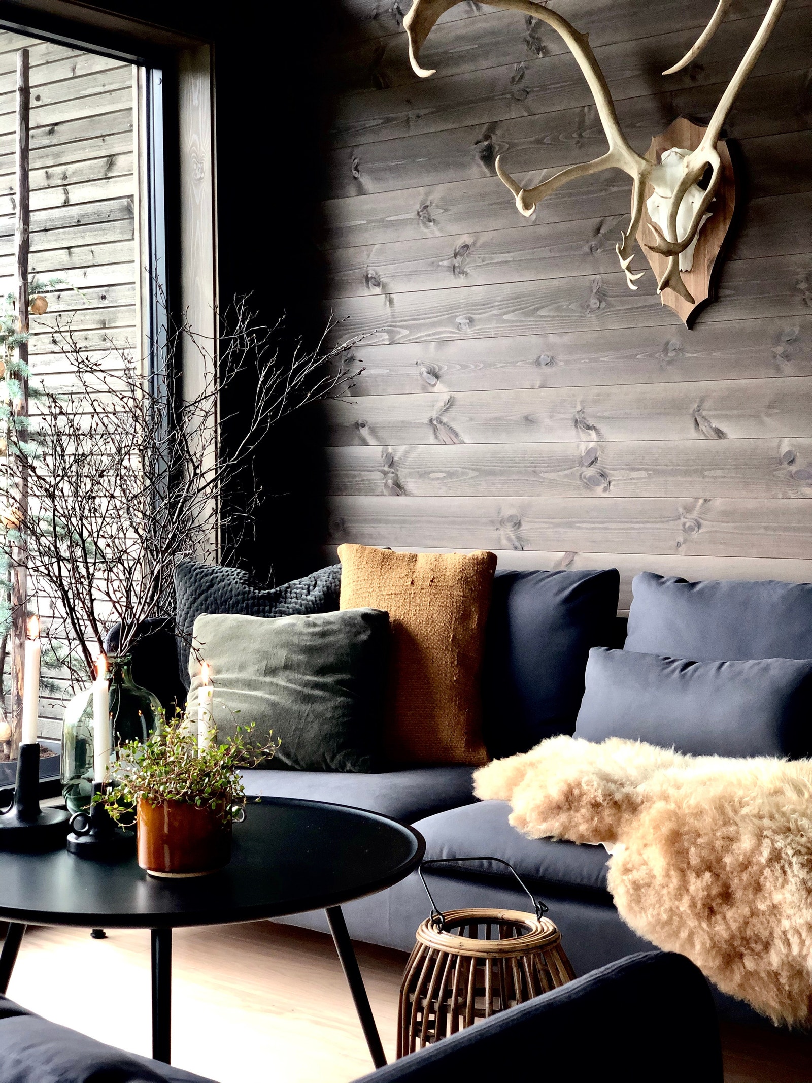 Bilde fra tilsvarende hytte Galleribilde