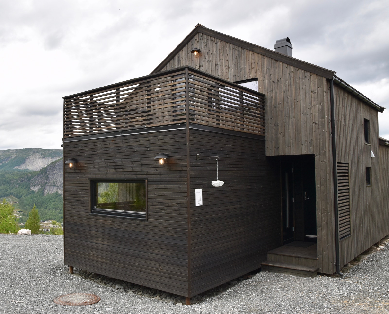 Bilde fra tilsvarende hytte Galleribilde