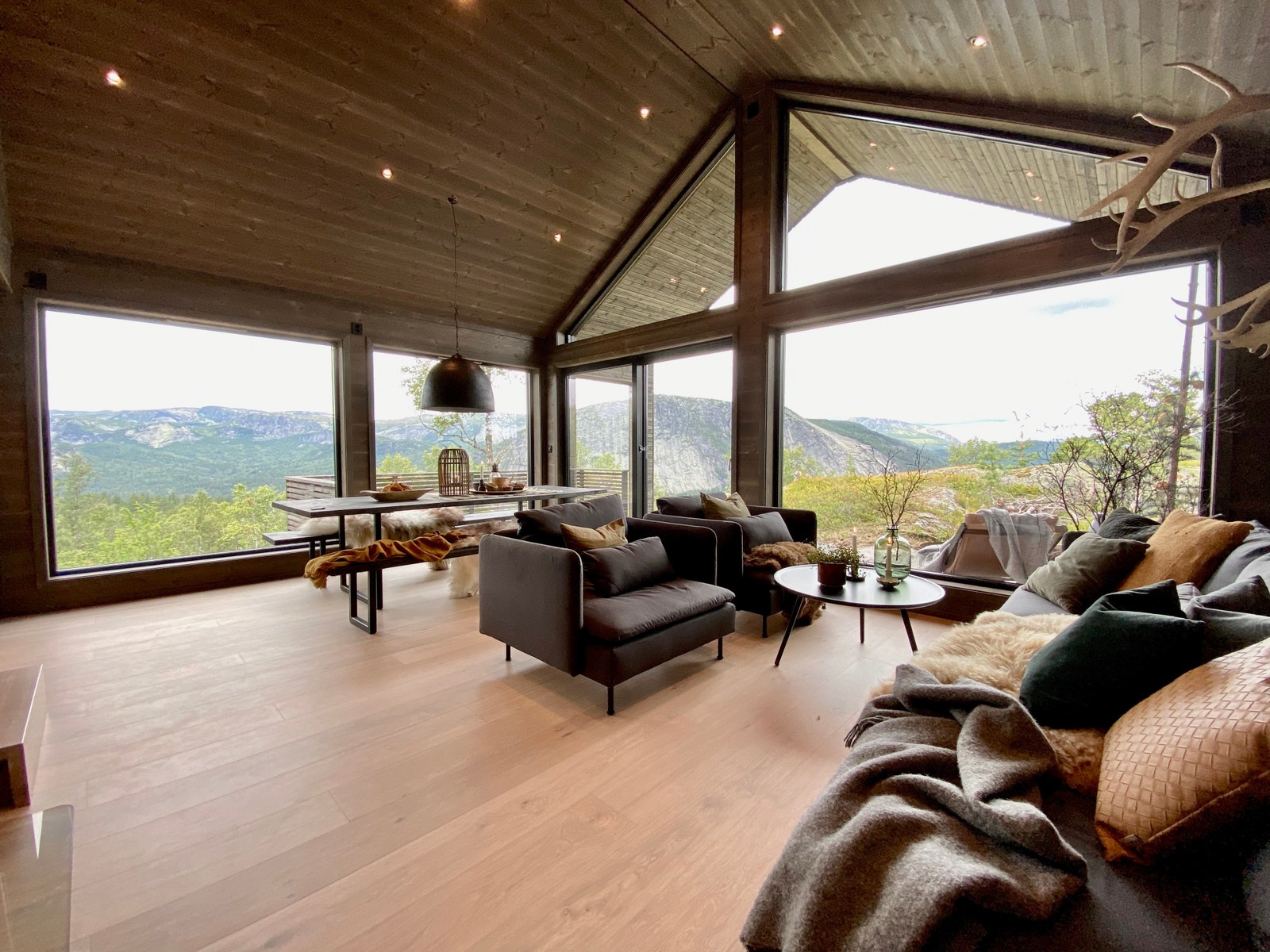 Stue Bilde fra tilsvarende hytte Galleribilde