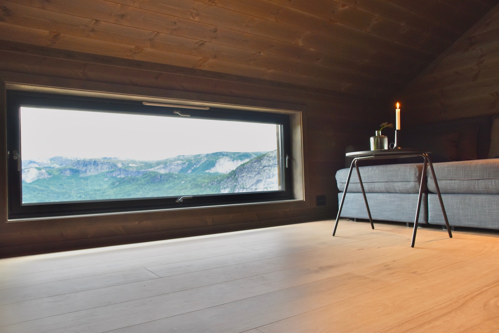 Loftstue , Bilde fra tilsvarende hytte Galleribilde