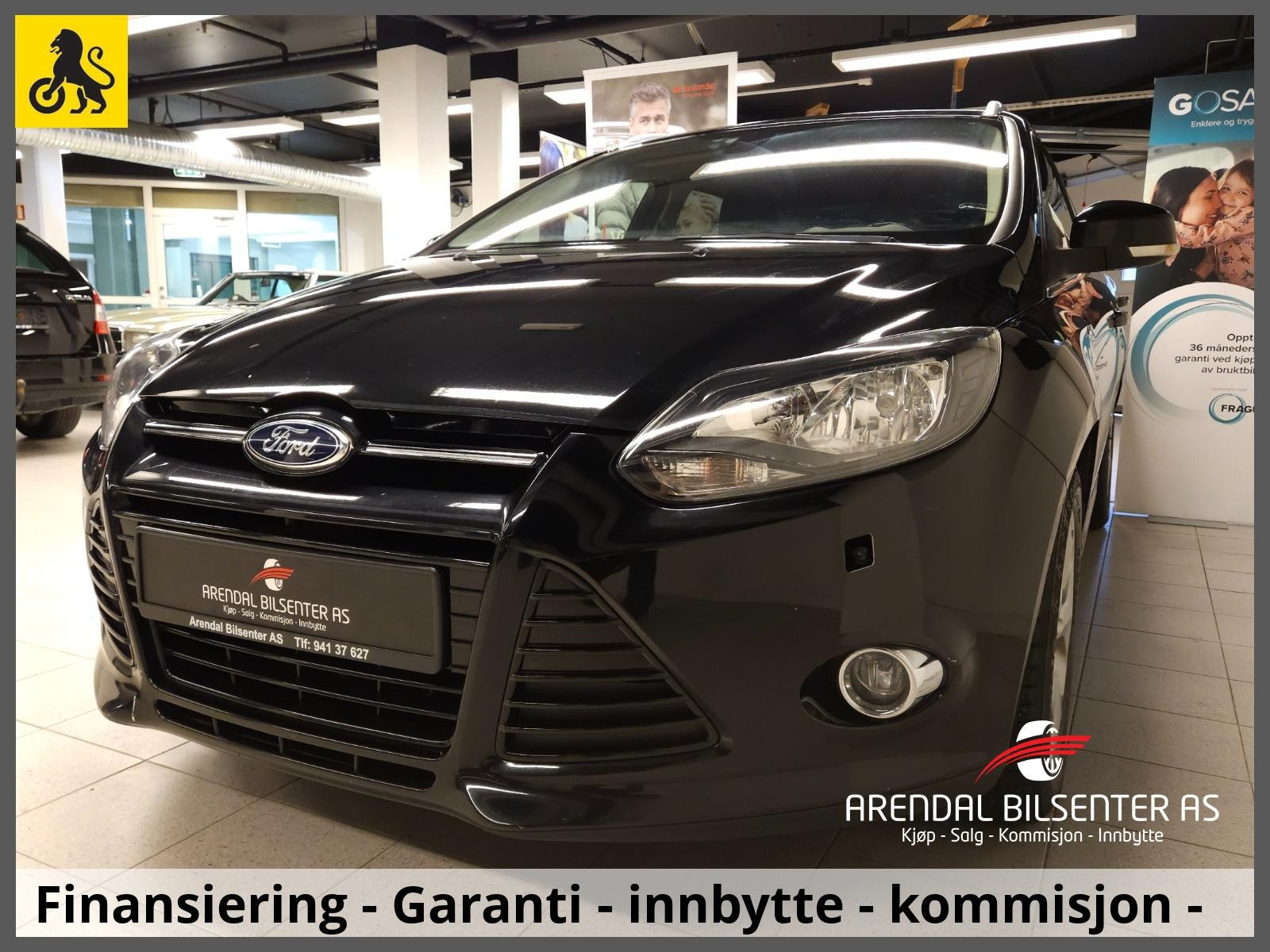 Ford Focus AUTOMAT / 125HK / KEYLESS / NY.EU-2ÅR / SERVICE.H ++