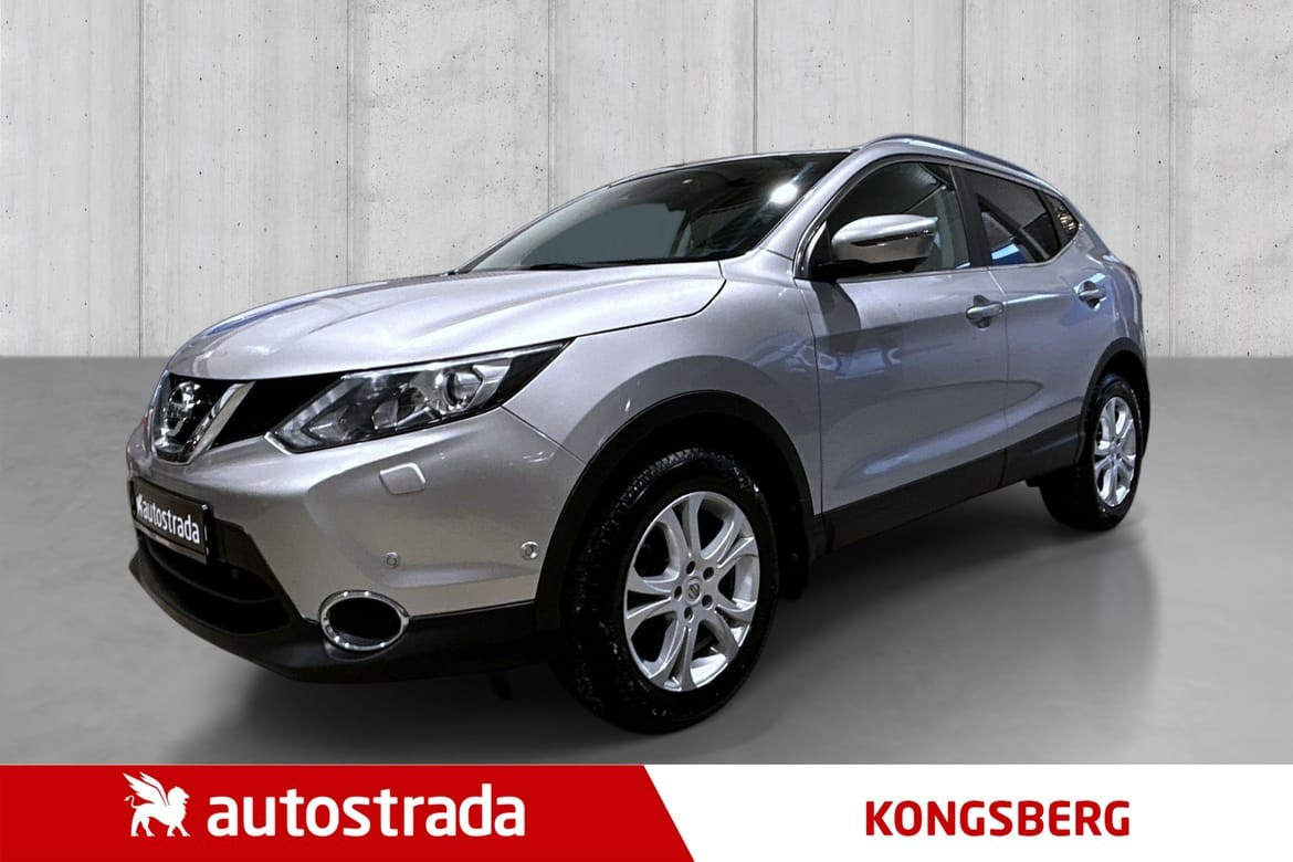 Nissan Qashqai 1.2DIG-T 116hk. Tekna/Automat/R.kamera/el.seter/Nav++