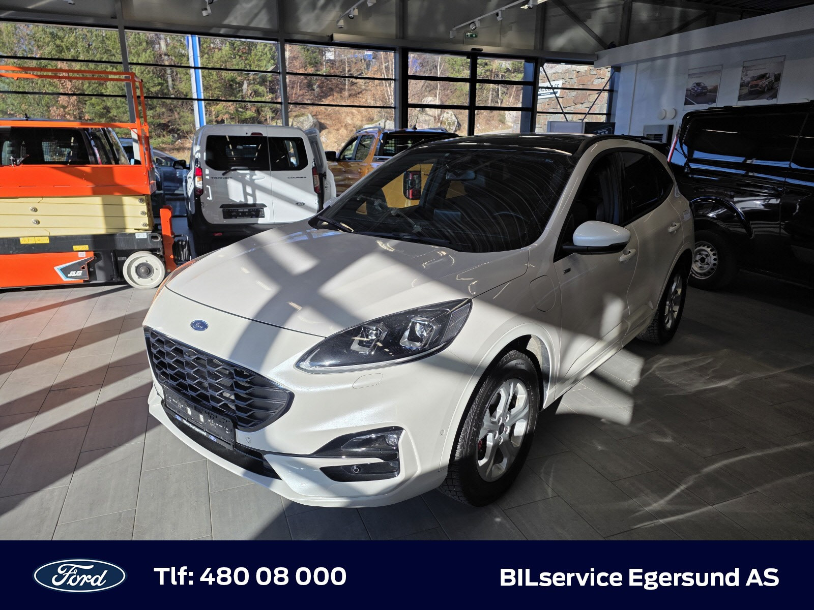 Ford Kuga 2,5 PHEV ST-Line krok, pano, teknopakke,