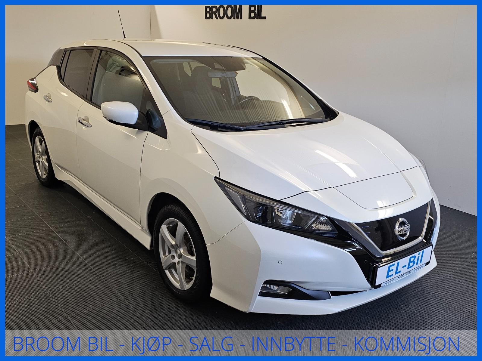 Nissan Leaf 40kWh 270KM/ACC/360KAM/NORSK/EU 12-2026/NYBILGARANTI/++