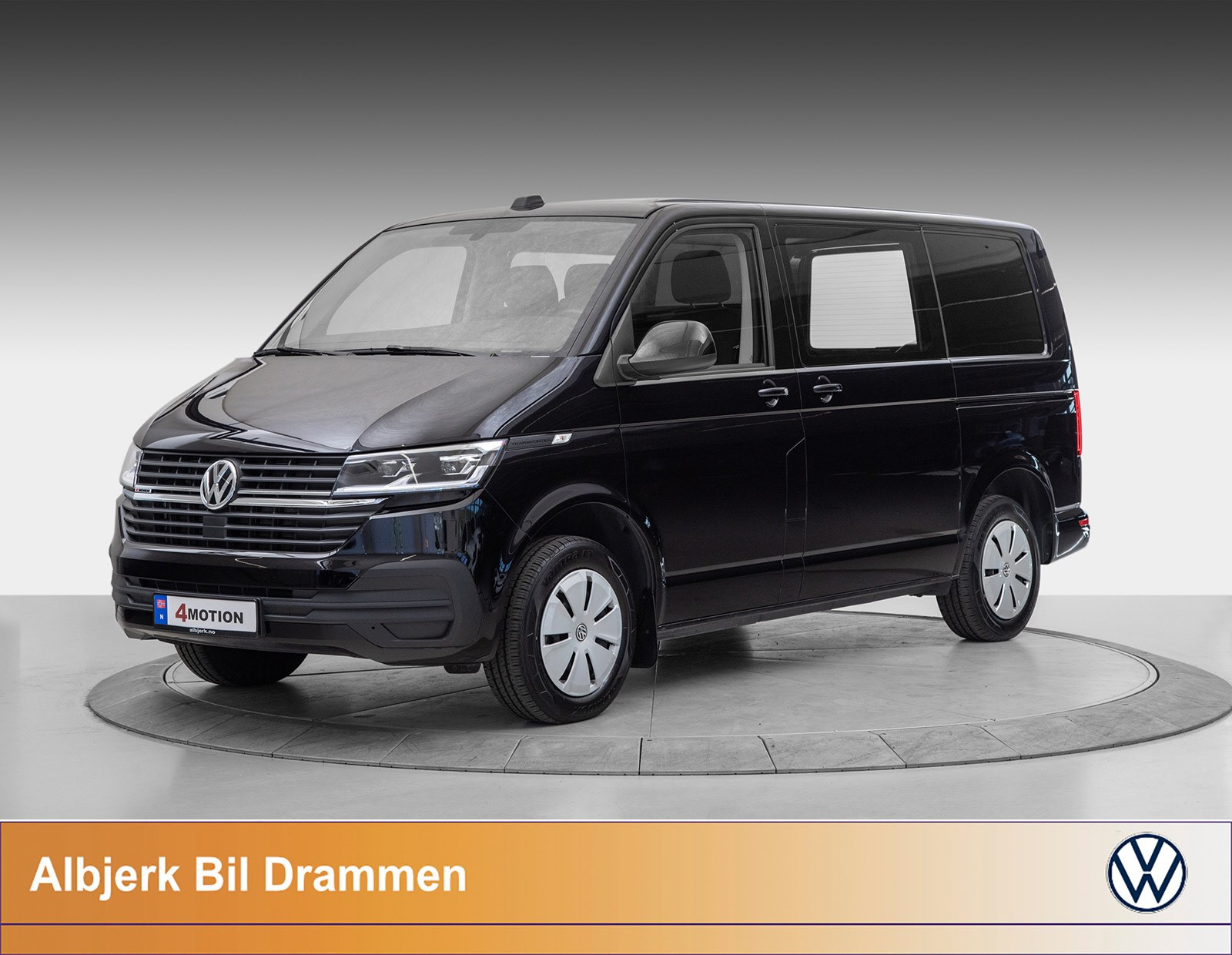 Volkswagen Transporter kort pluss 150hk 4x4 H-feste Webasto Komf-vegg Lydlys 3