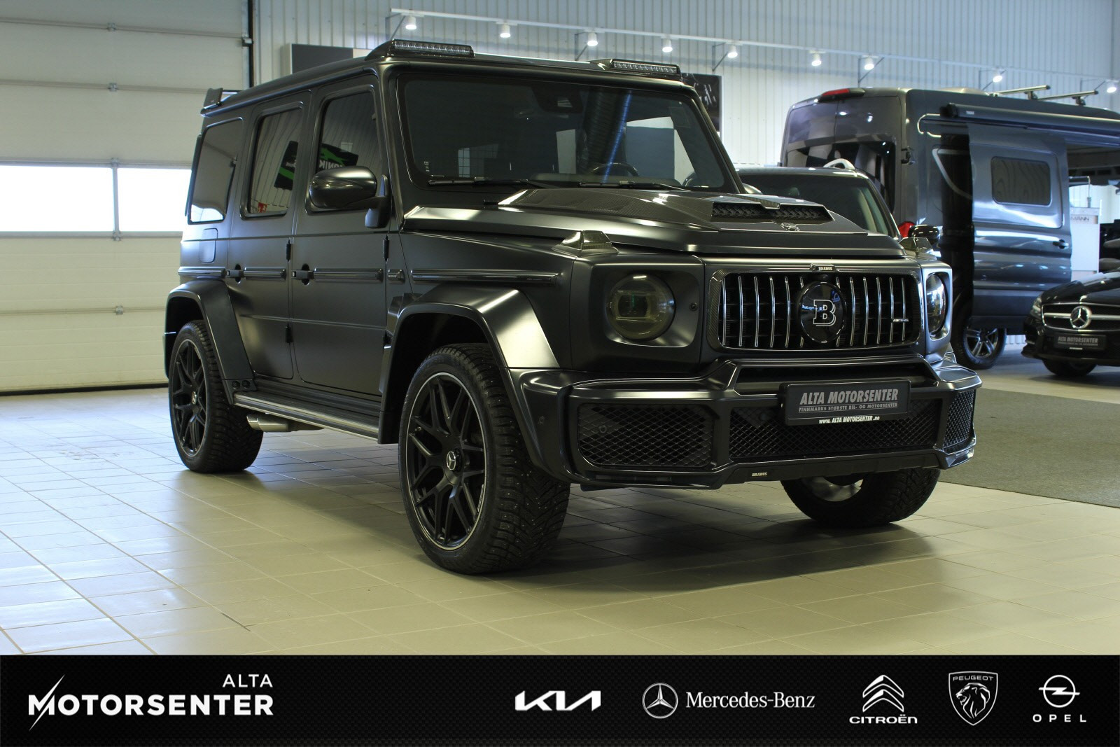Mercedes-Benz Geländewagen AMG G63 Brabus bodystyling/Brabus 23"/Norsk