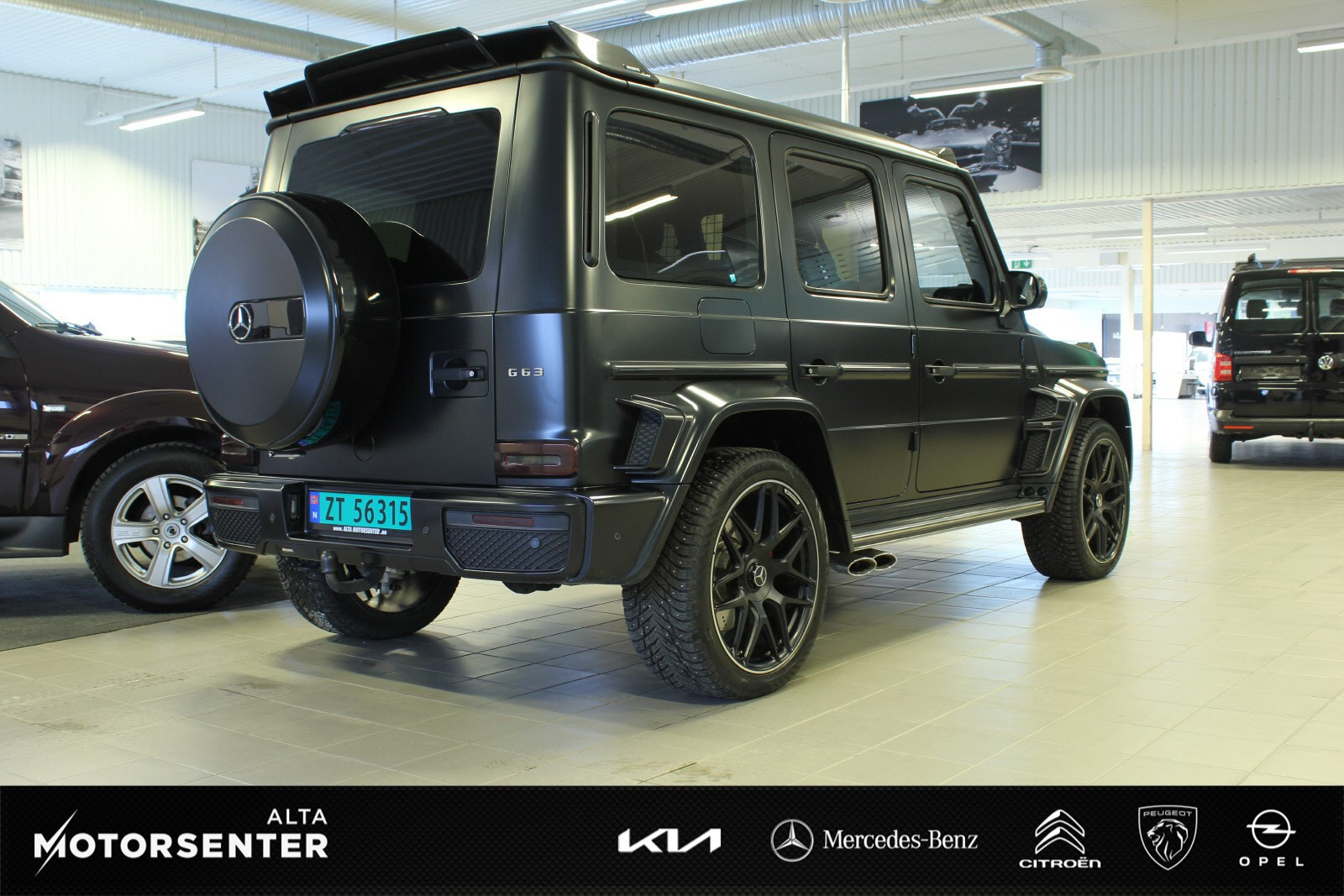 Mercedes-Benz Geländewagen AMG G63 Brabus bodystyling/Brabus 23"/Norsk 2