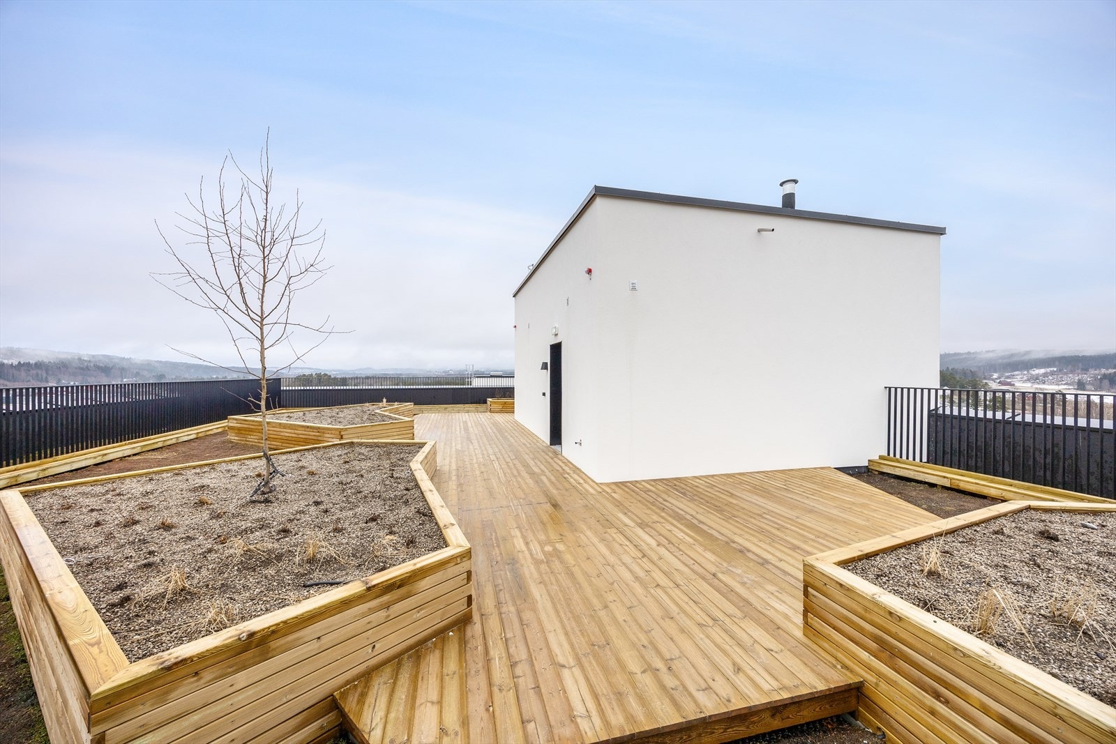 Felles takterrasse i 9. etasje i blokk B Galleribilde