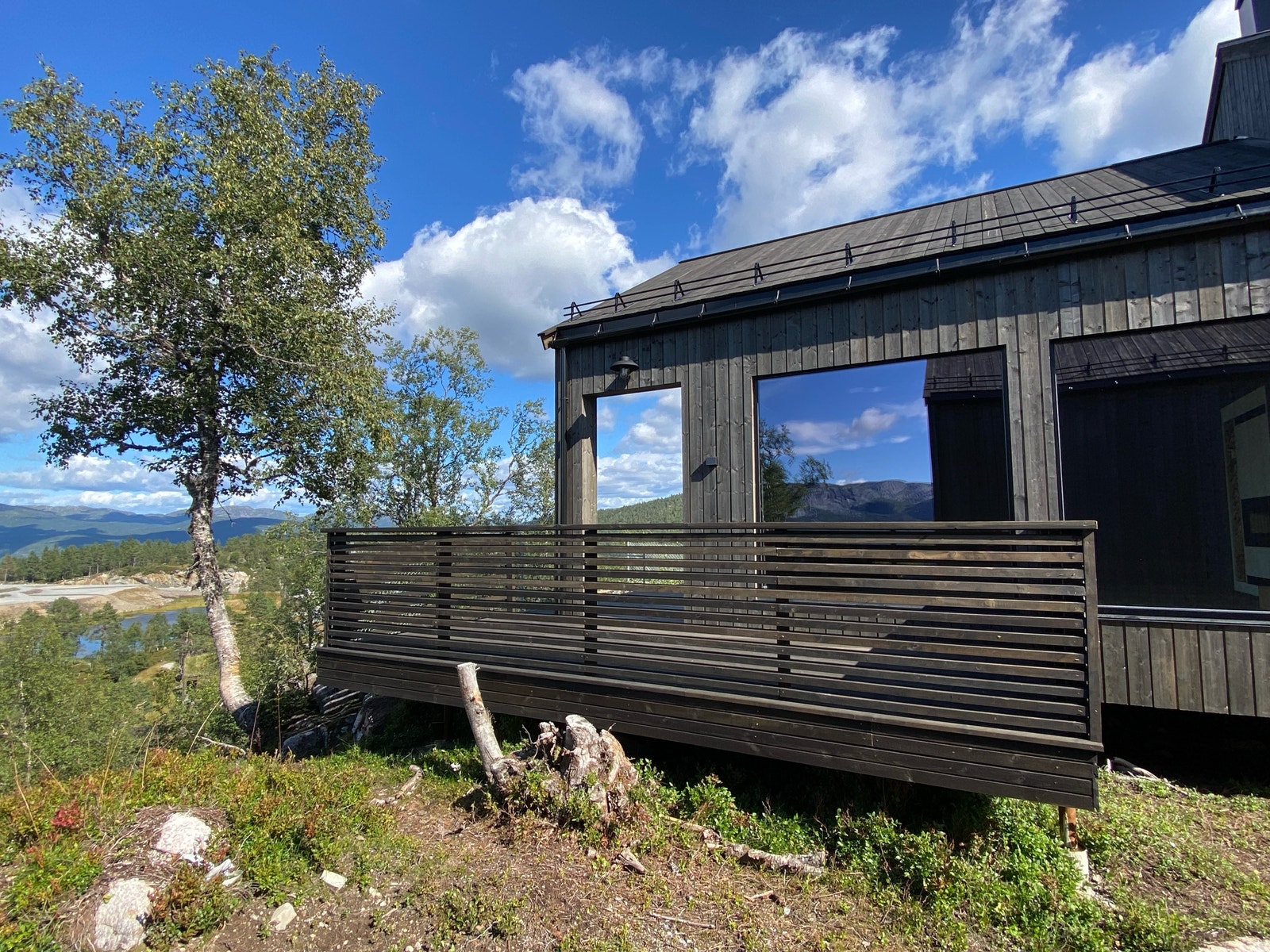 Bilde fra tilsvarende hytte Galleribilde