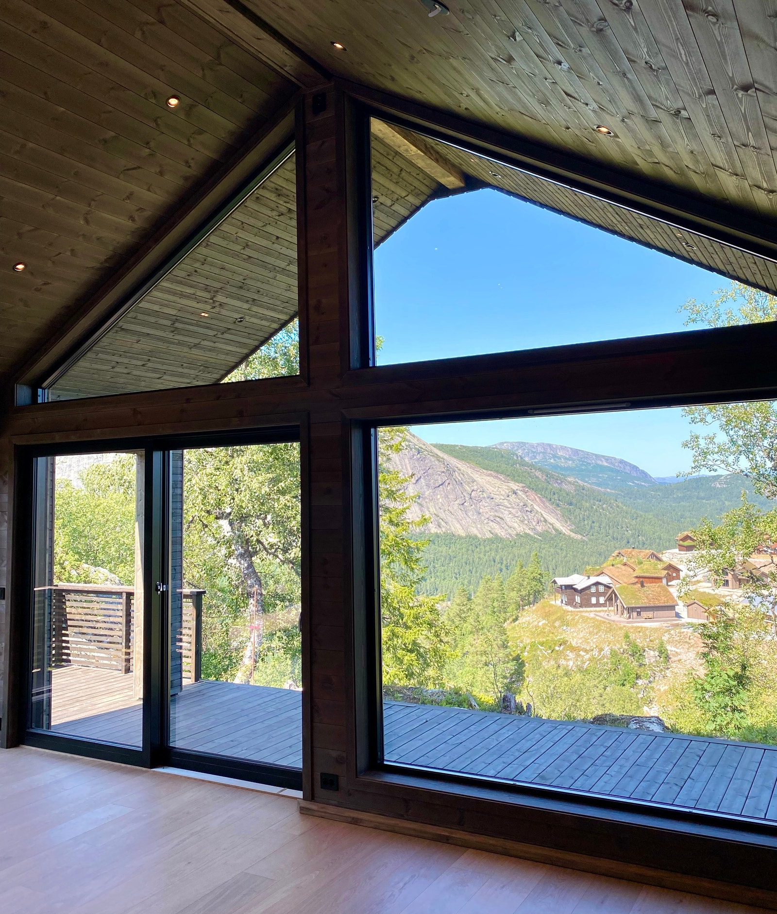 Bilde fra tilsvarende hytte Galleribilde