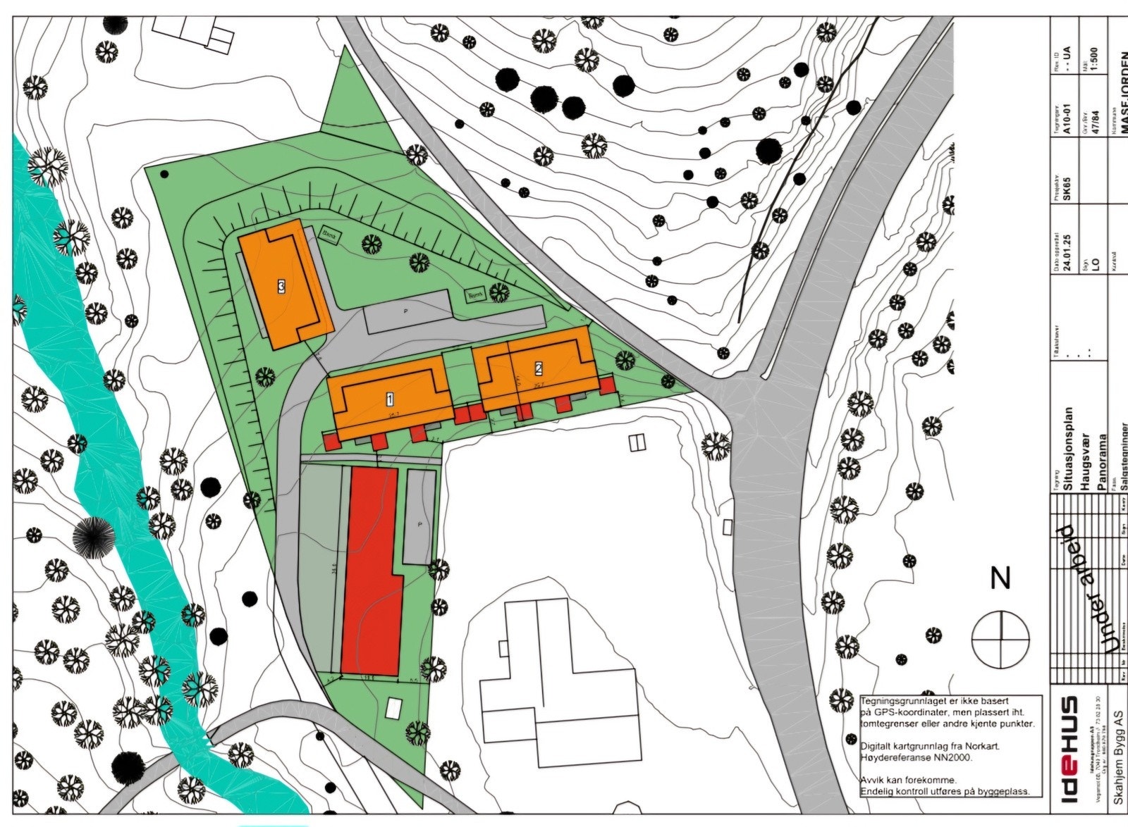 Situasjonsplan Galleribilde