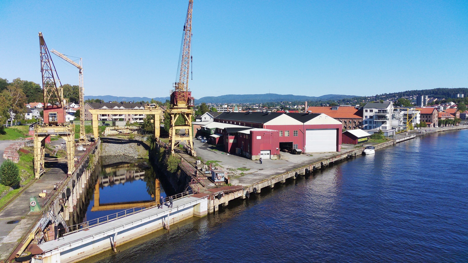 De første byggene som blir lansert i dette prosjektet vil ligge øst for dokka. Galleribilde